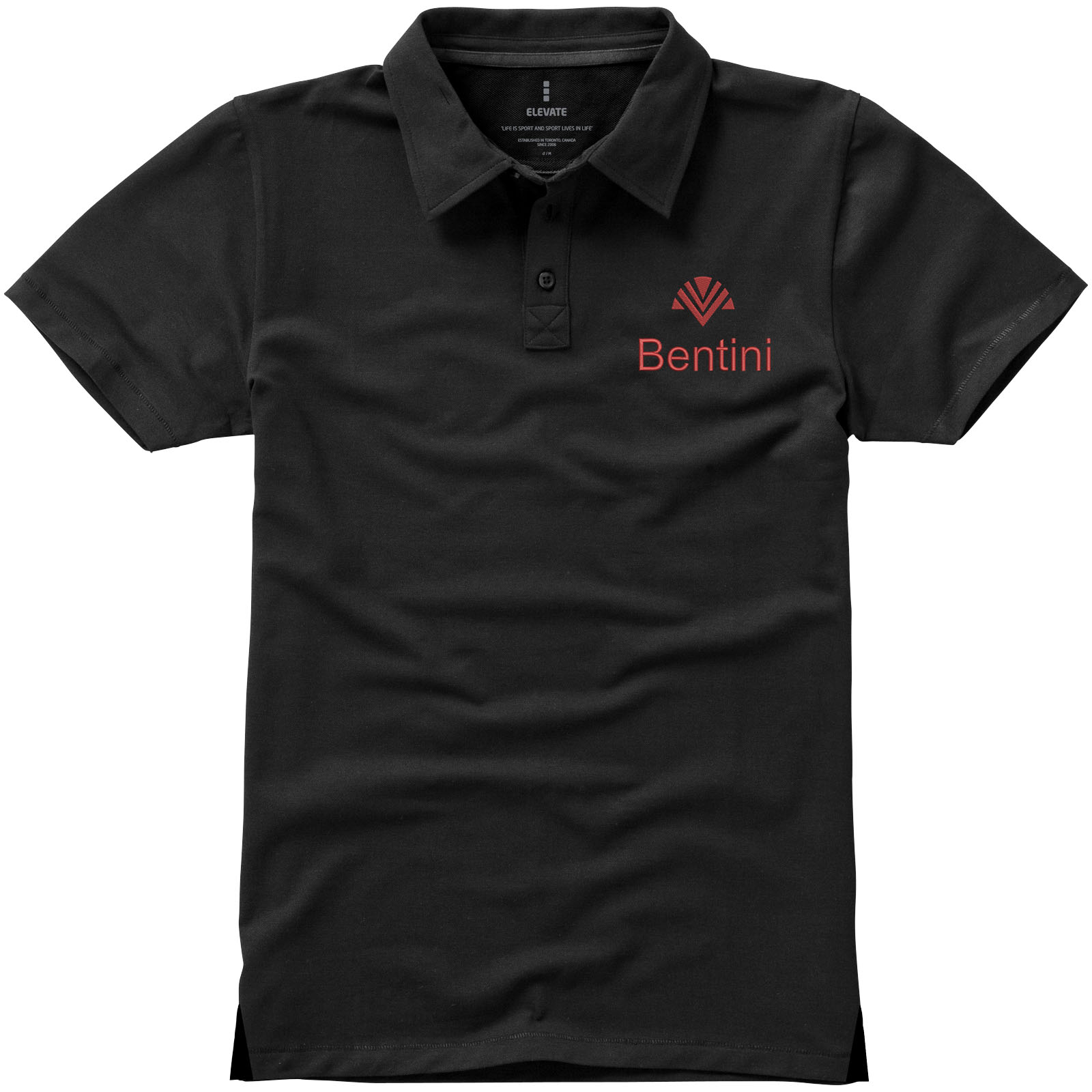 Polo de manga corta elástico para hombre Markham