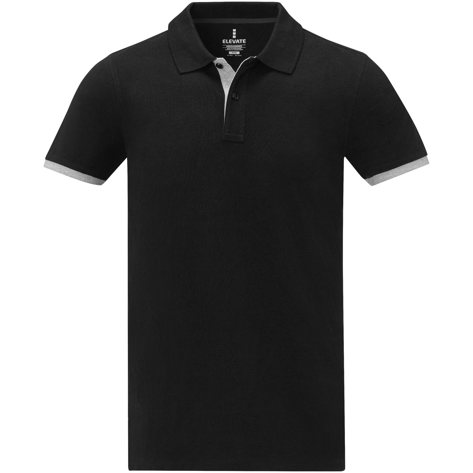 Morgan short sleeve men's duotone polo