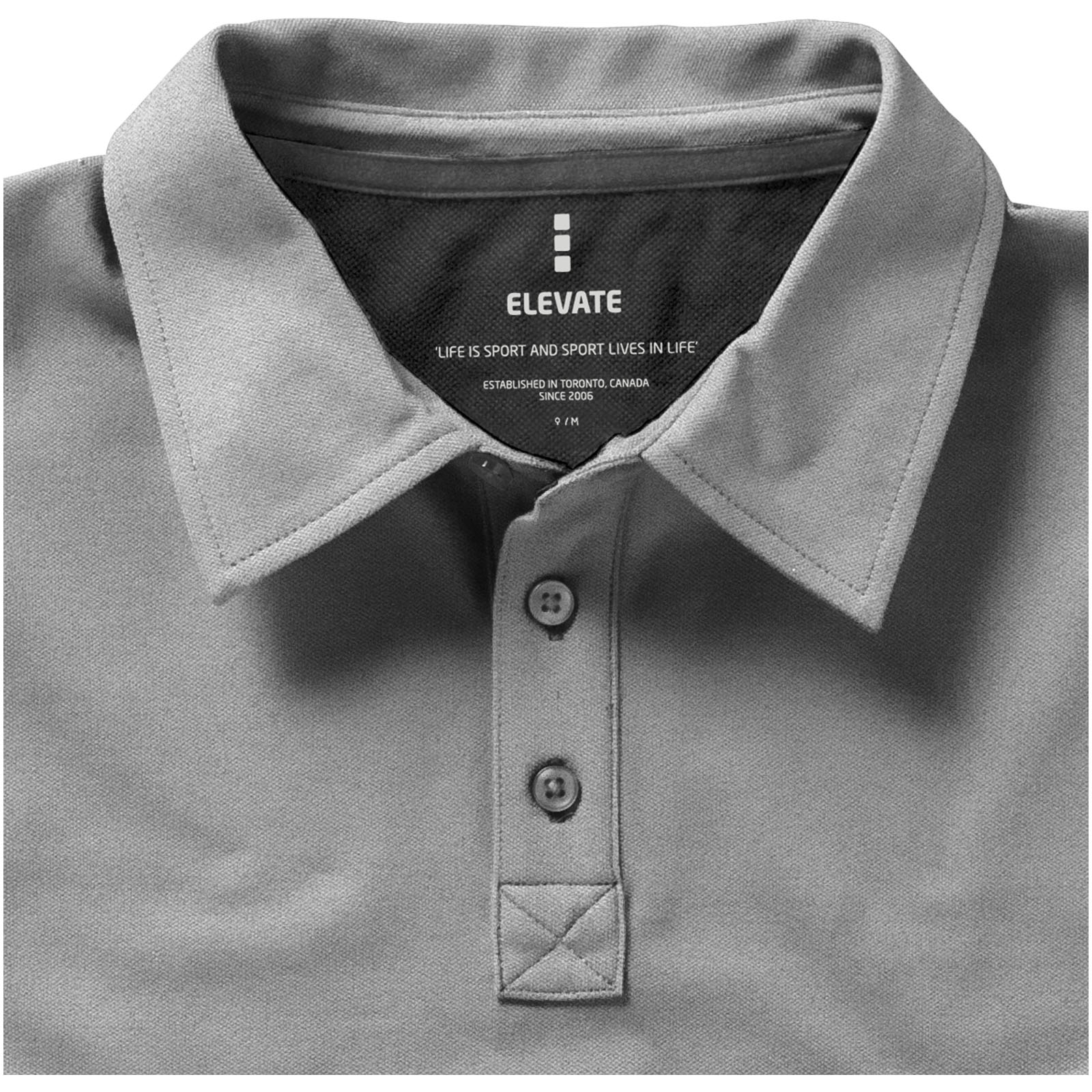 Polo de manga corta elástico para hombre Markham
