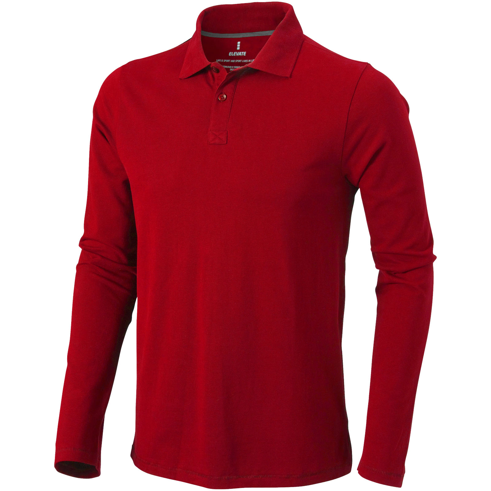 Polo de manga larga para hombre Oakville