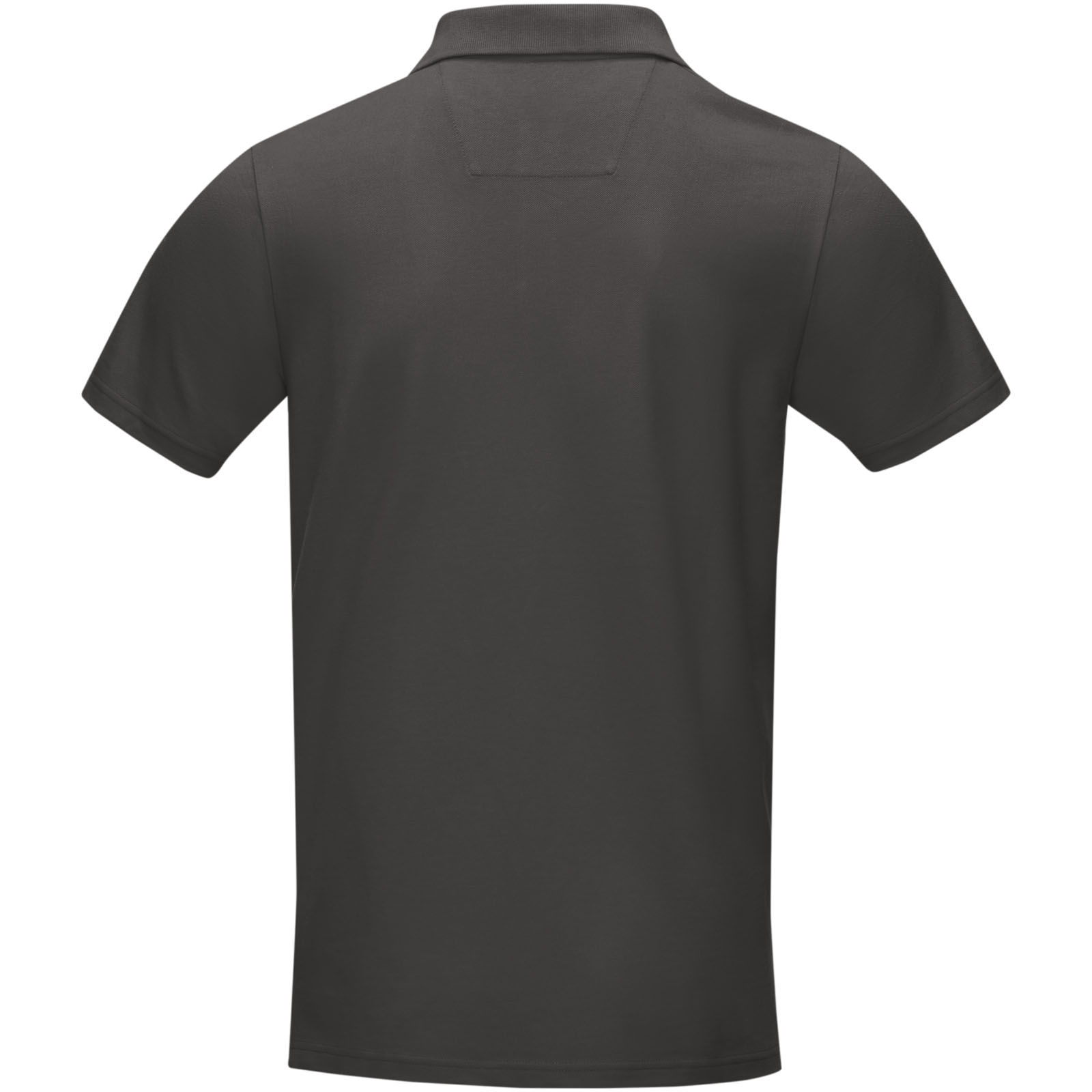 Polo orgánico de manga corta para hombre Graphite