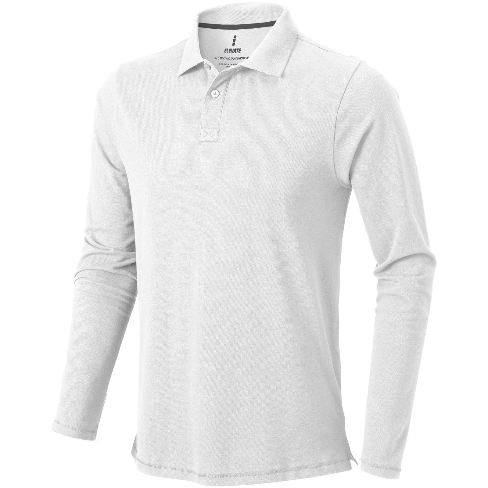 Polo de manga larga para hombre Oakville