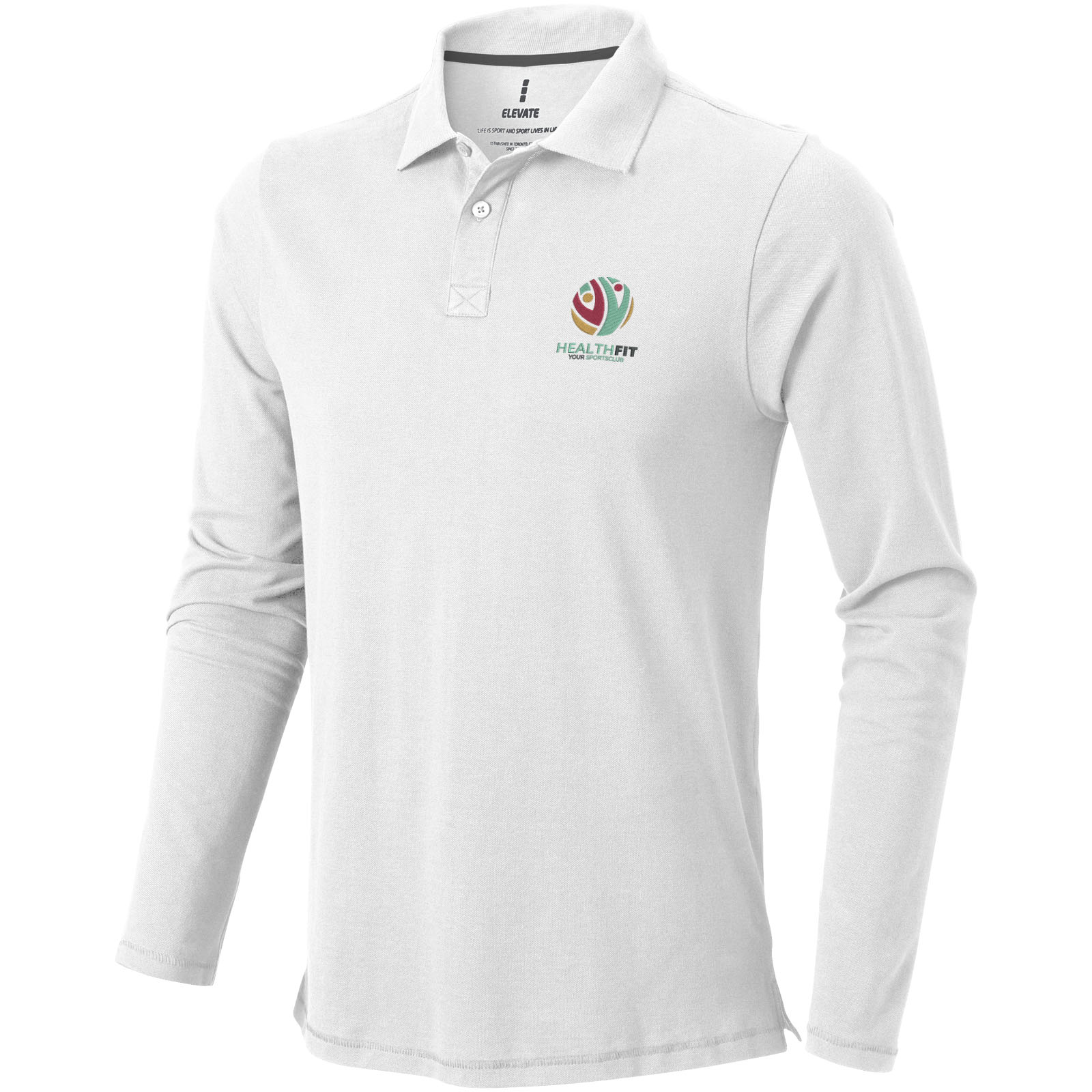 Polo de manga larga para hombre Oakville