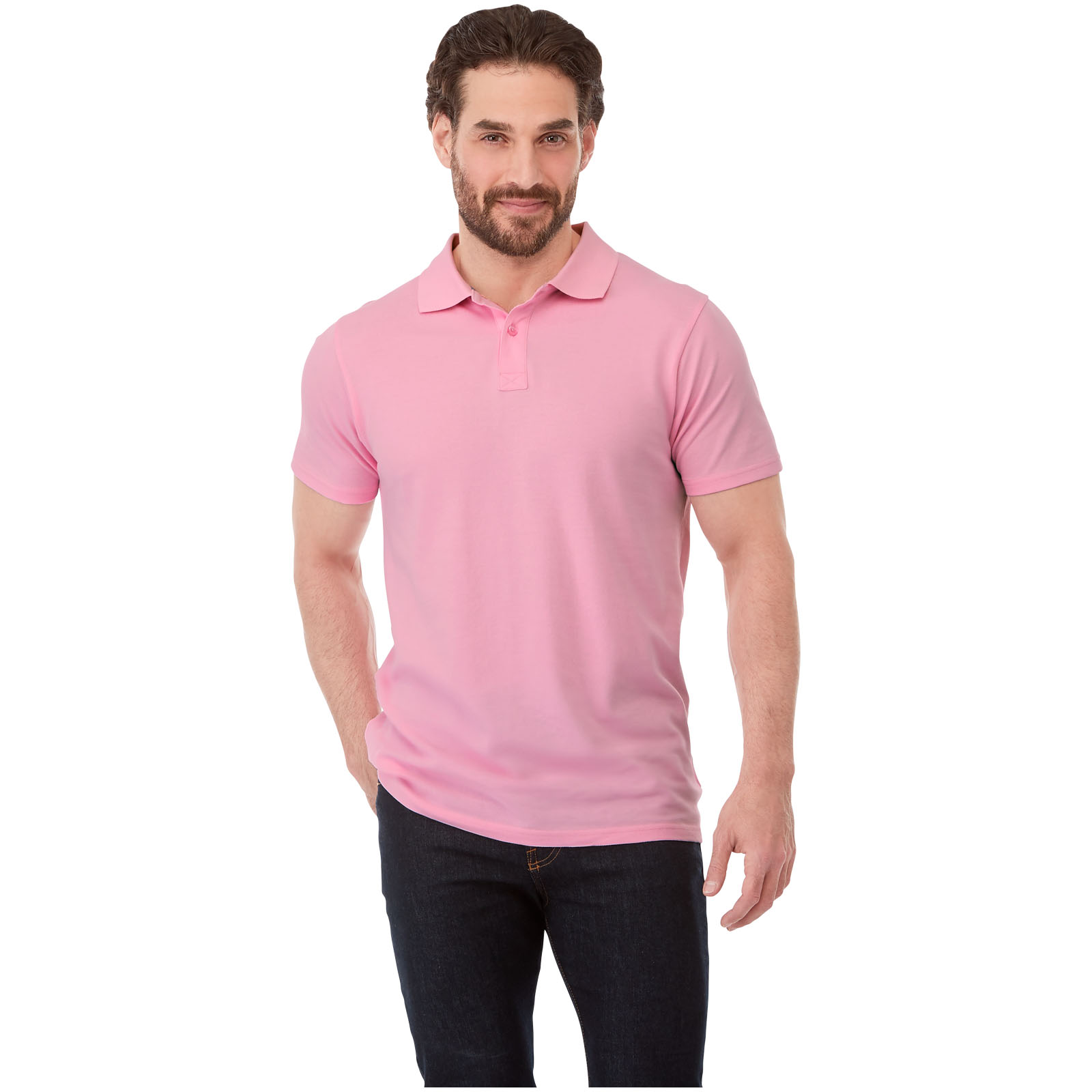 Polo de manga corta para hombre Helios