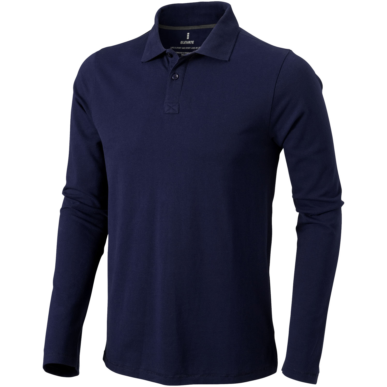 Polo de manga larga para hombre Oakville