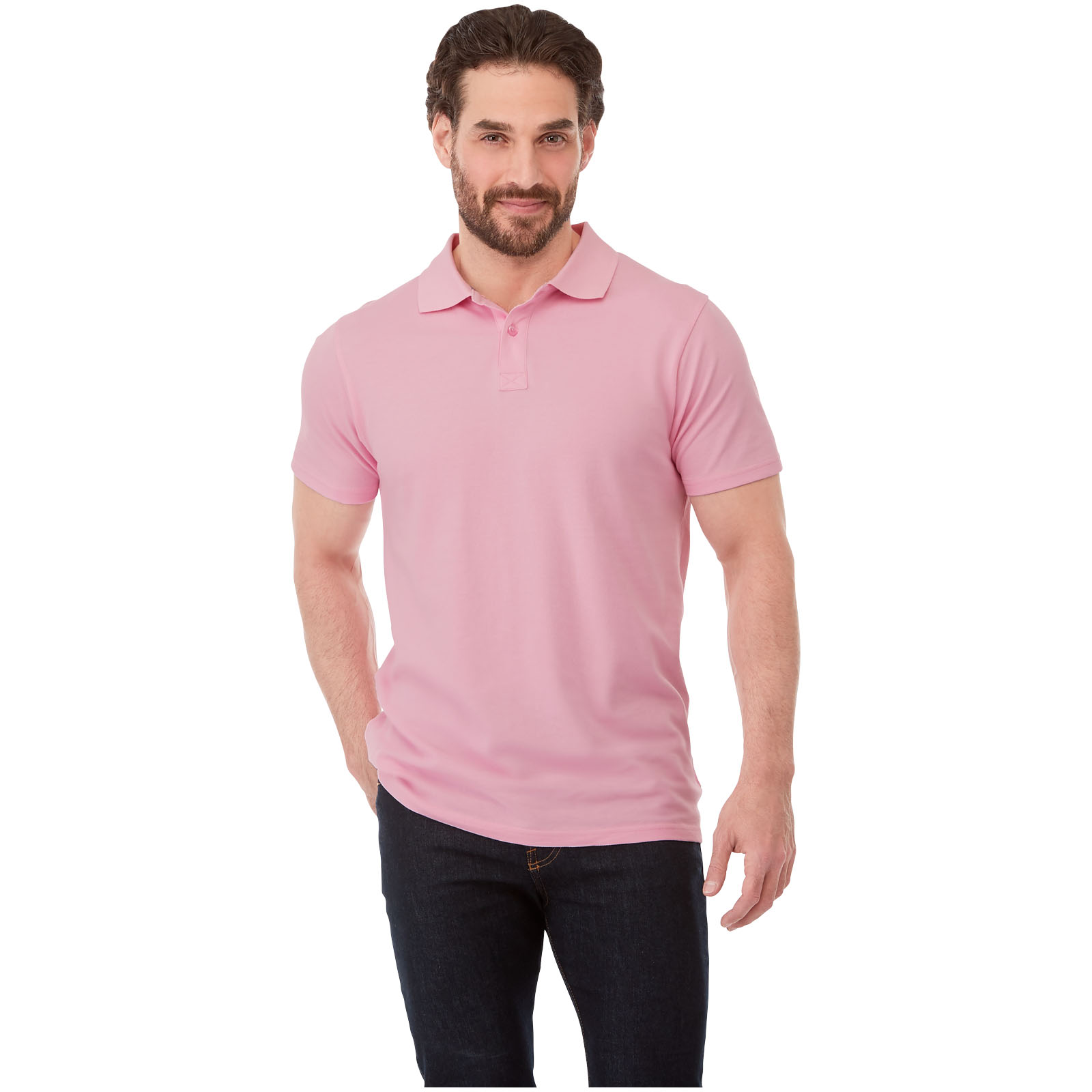 Polo de manga corta para hombre Helios