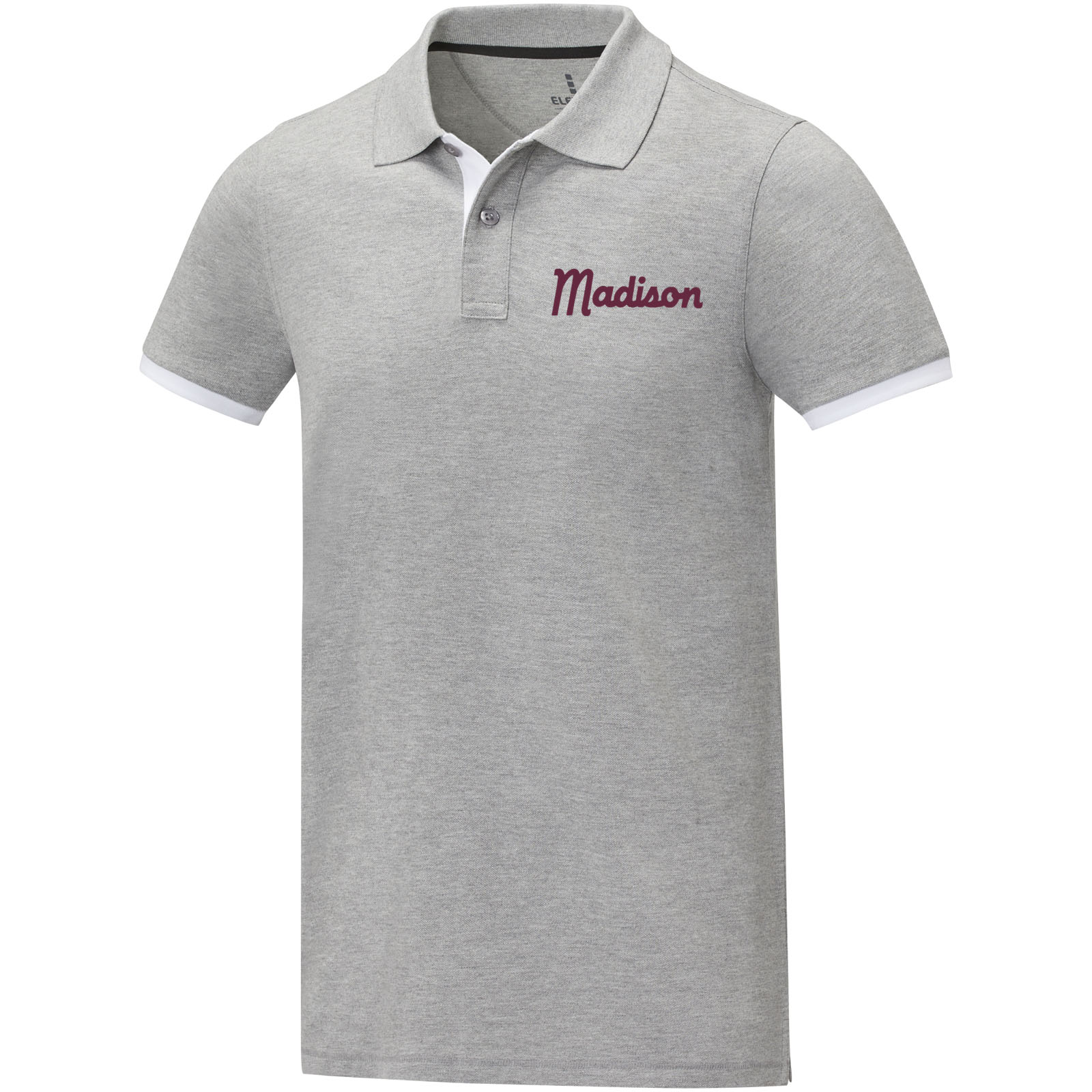 Morgan short sleeve men's duotone polo