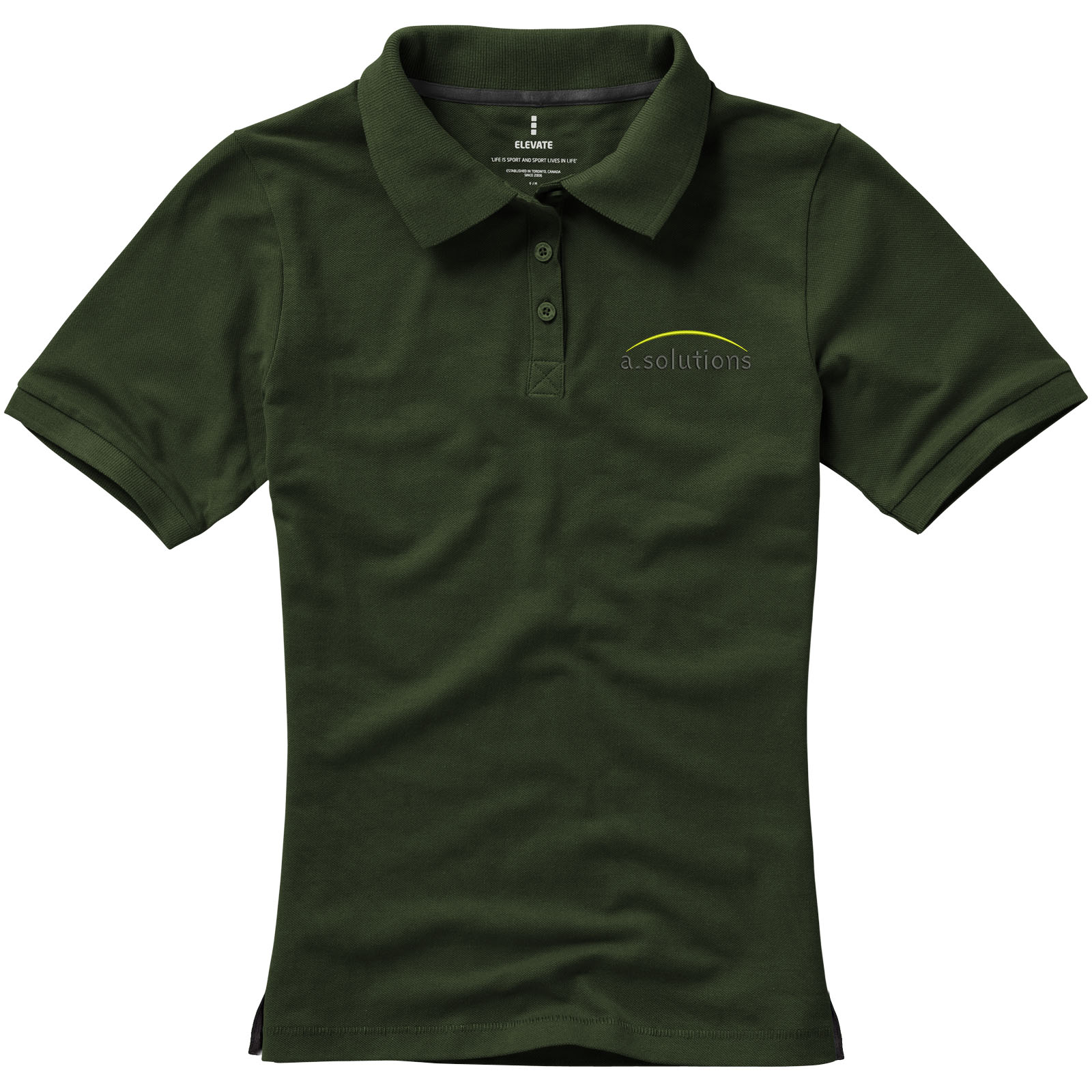Calgary short sleeve women's polo
