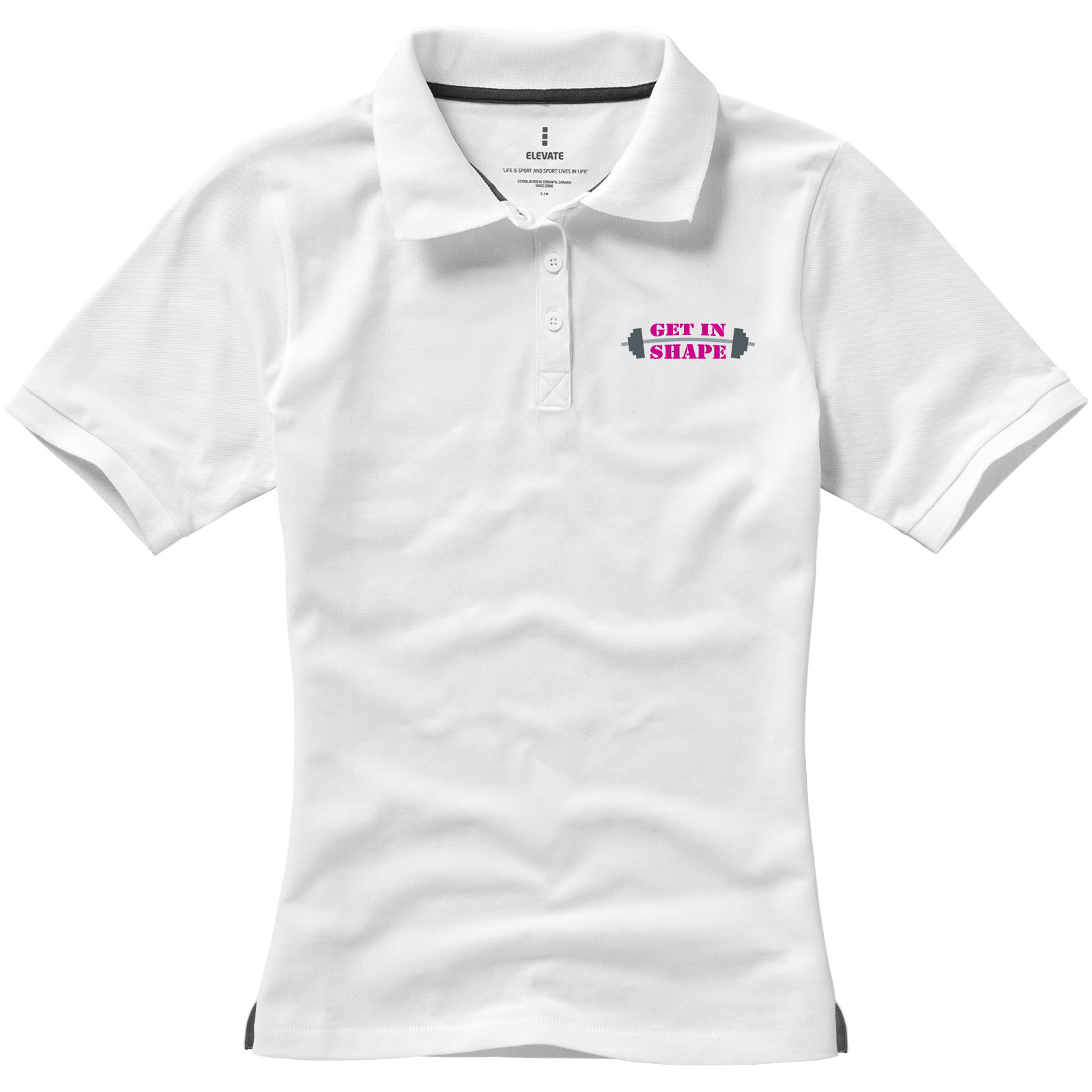 Calgary short sleeve women's polo