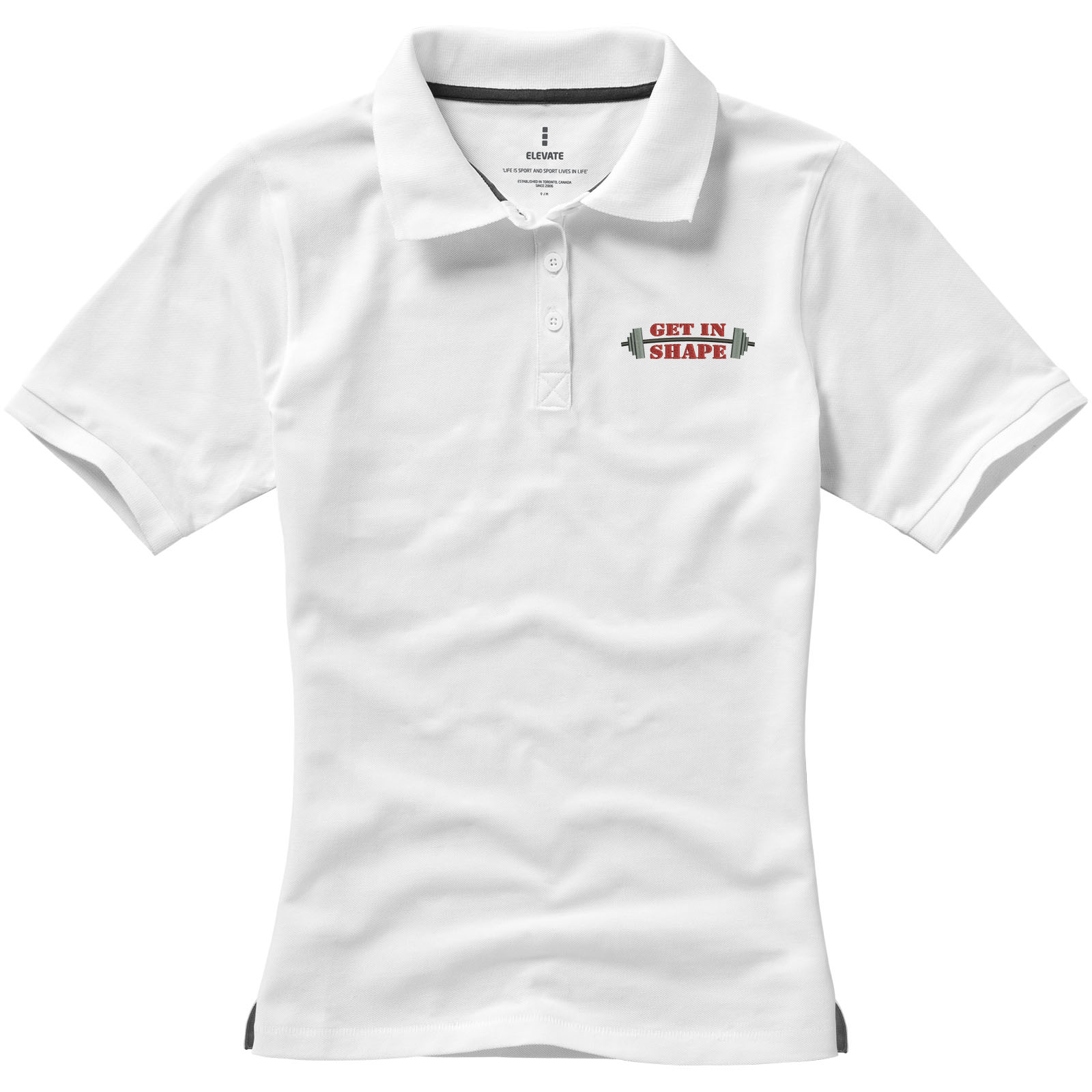 Calgary short sleeve women's polo
