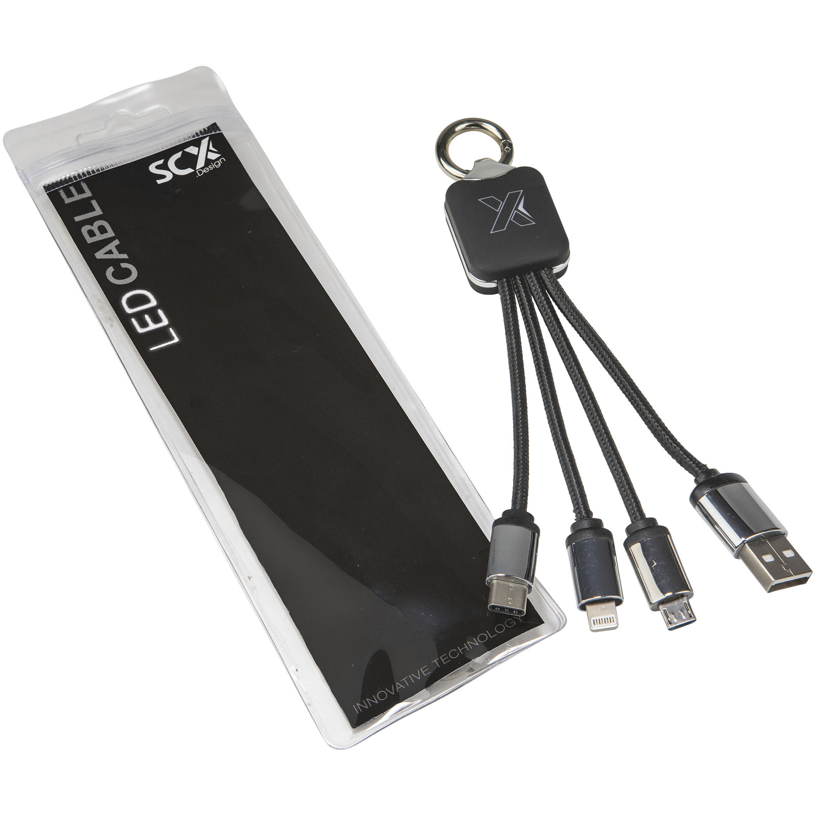 SCX.design C15 quatro light-up cable retroiluminado