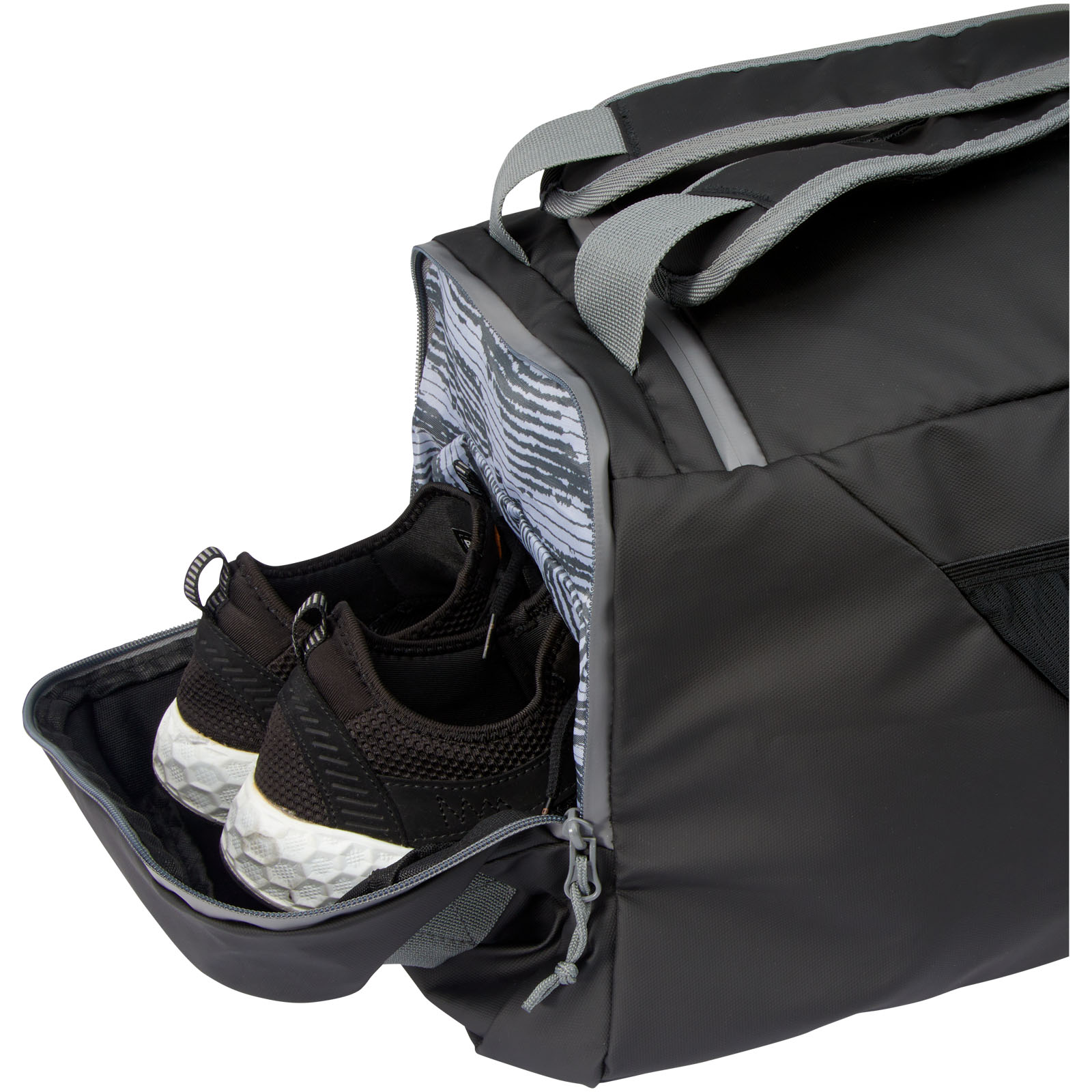 Mochila de lona resistente al agua de material reciclado GRS de 35 l Aqua