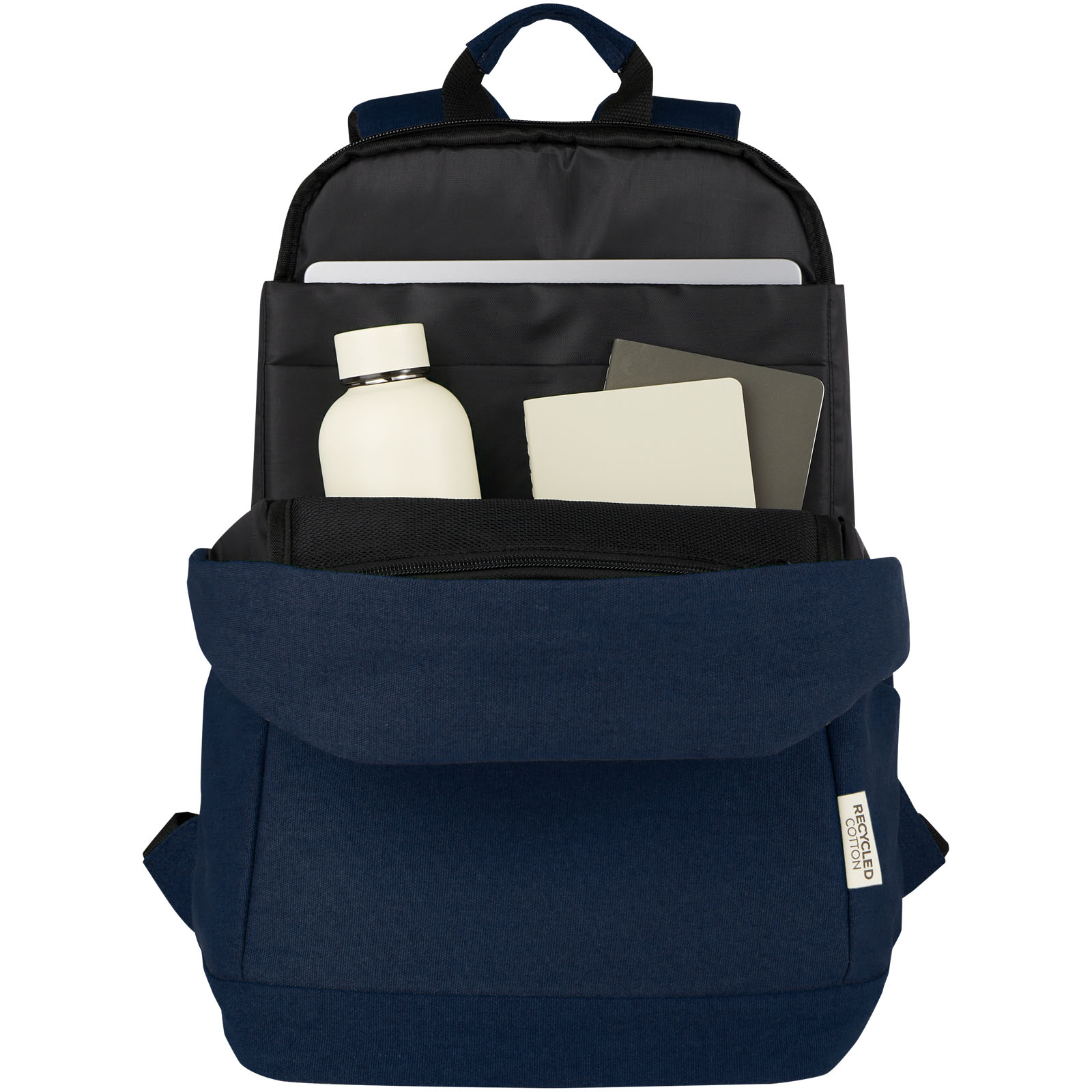 Mochila antirrobo de 18 L para portátil de 15,6 de lona reciclada GRS Joey