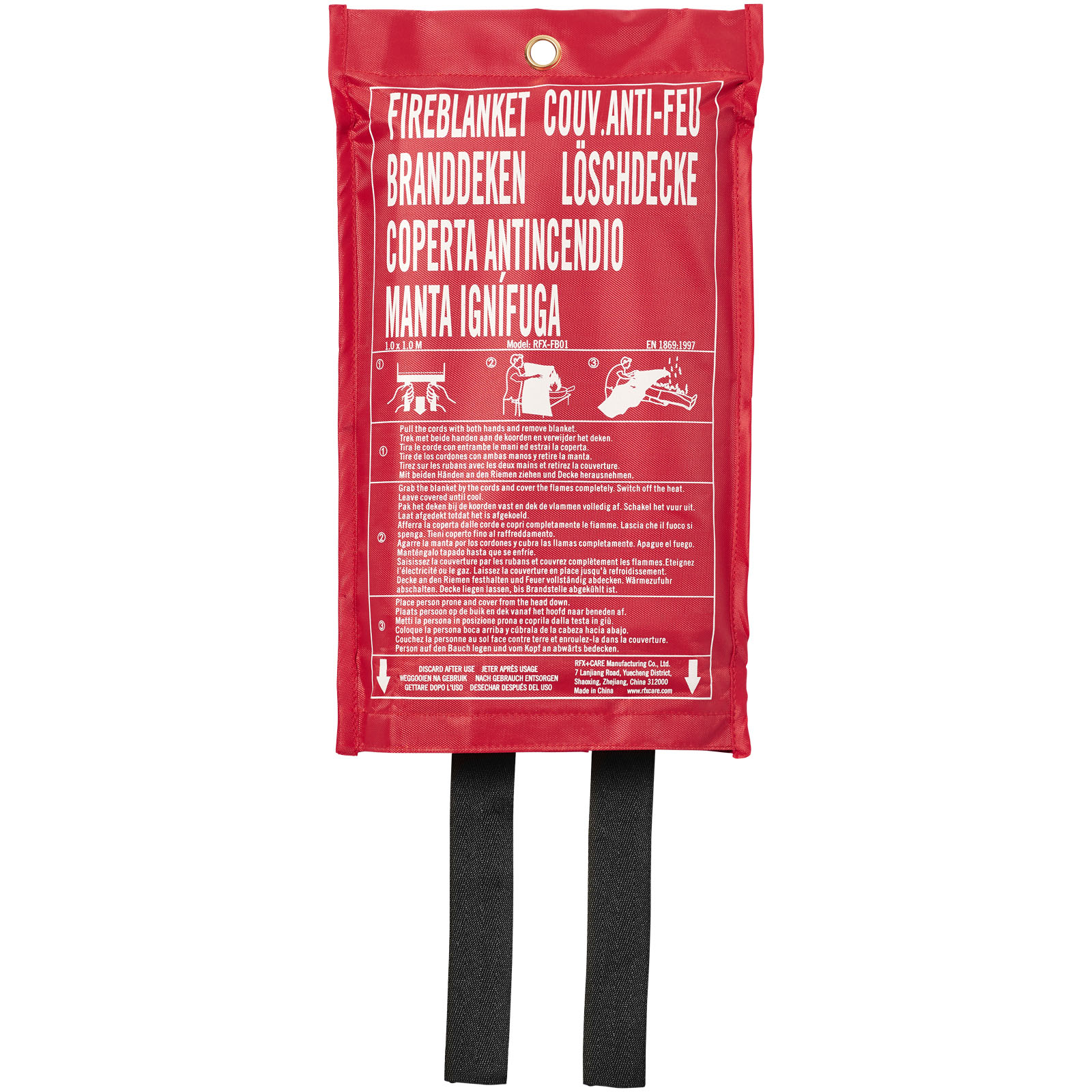 Manta de emergencia contra incendios Margrethe