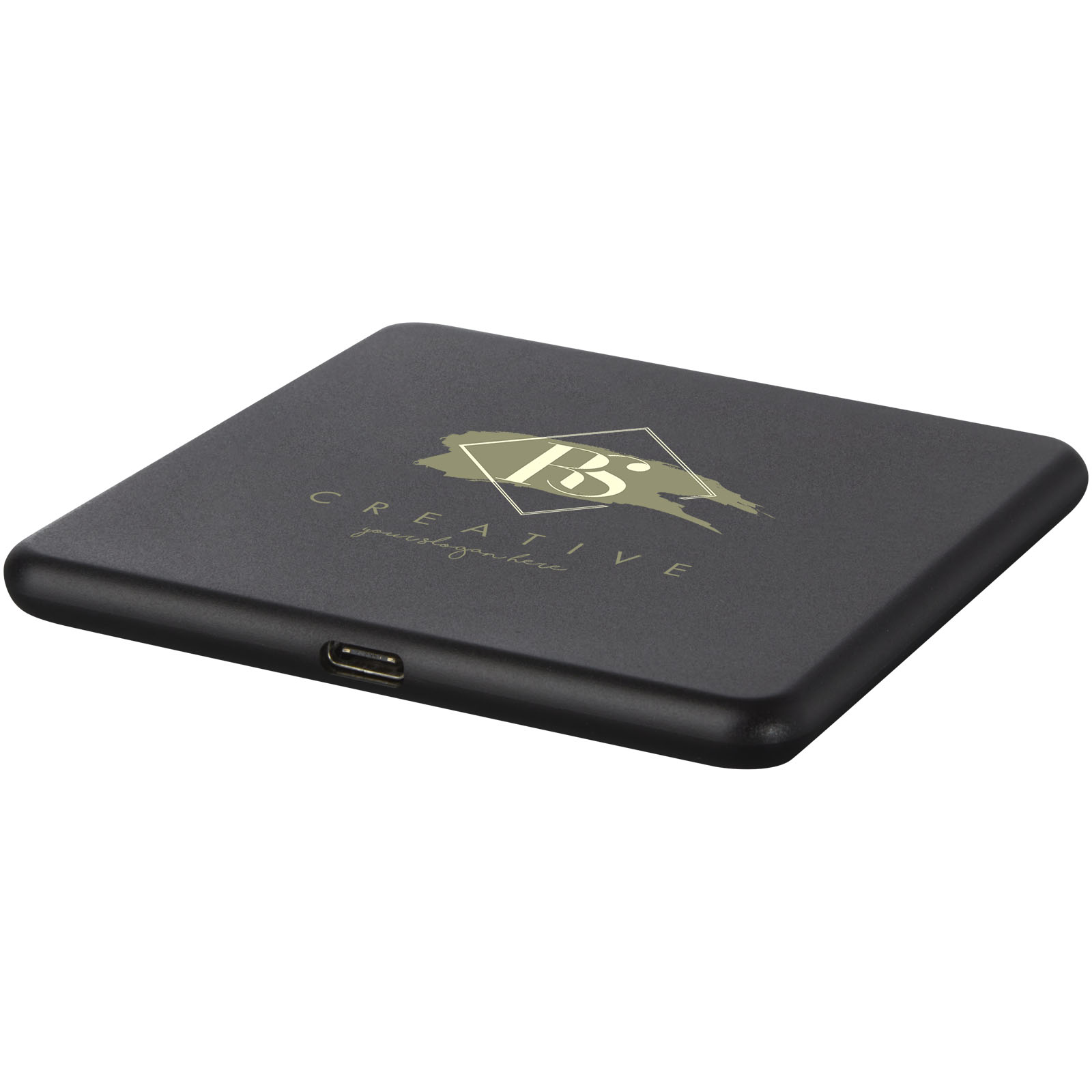 Base de carga inalámbrica de plástico reciclado de 10 W Loop