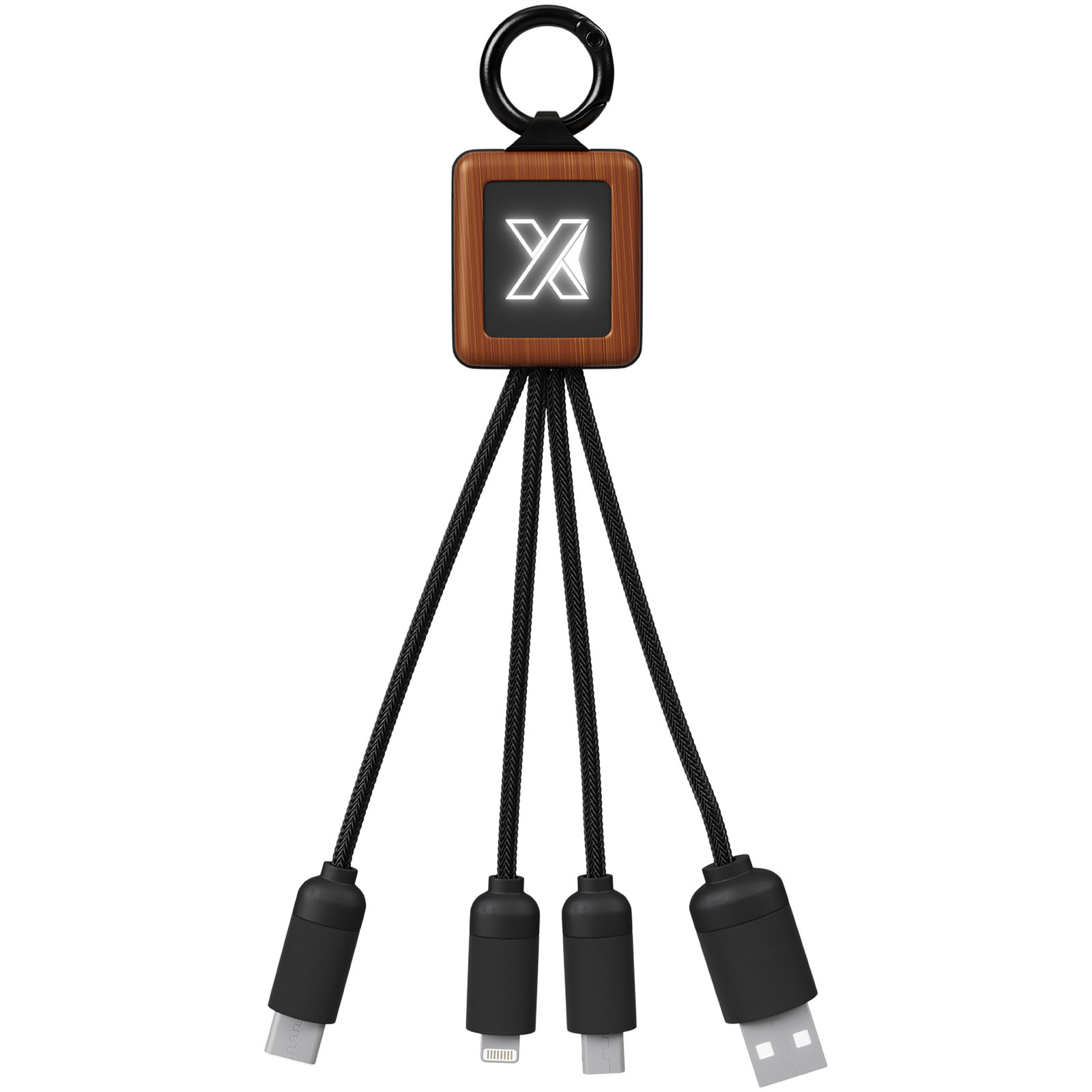 SCX.design Cable de madera de 20 W FSC fácil de usar C-19