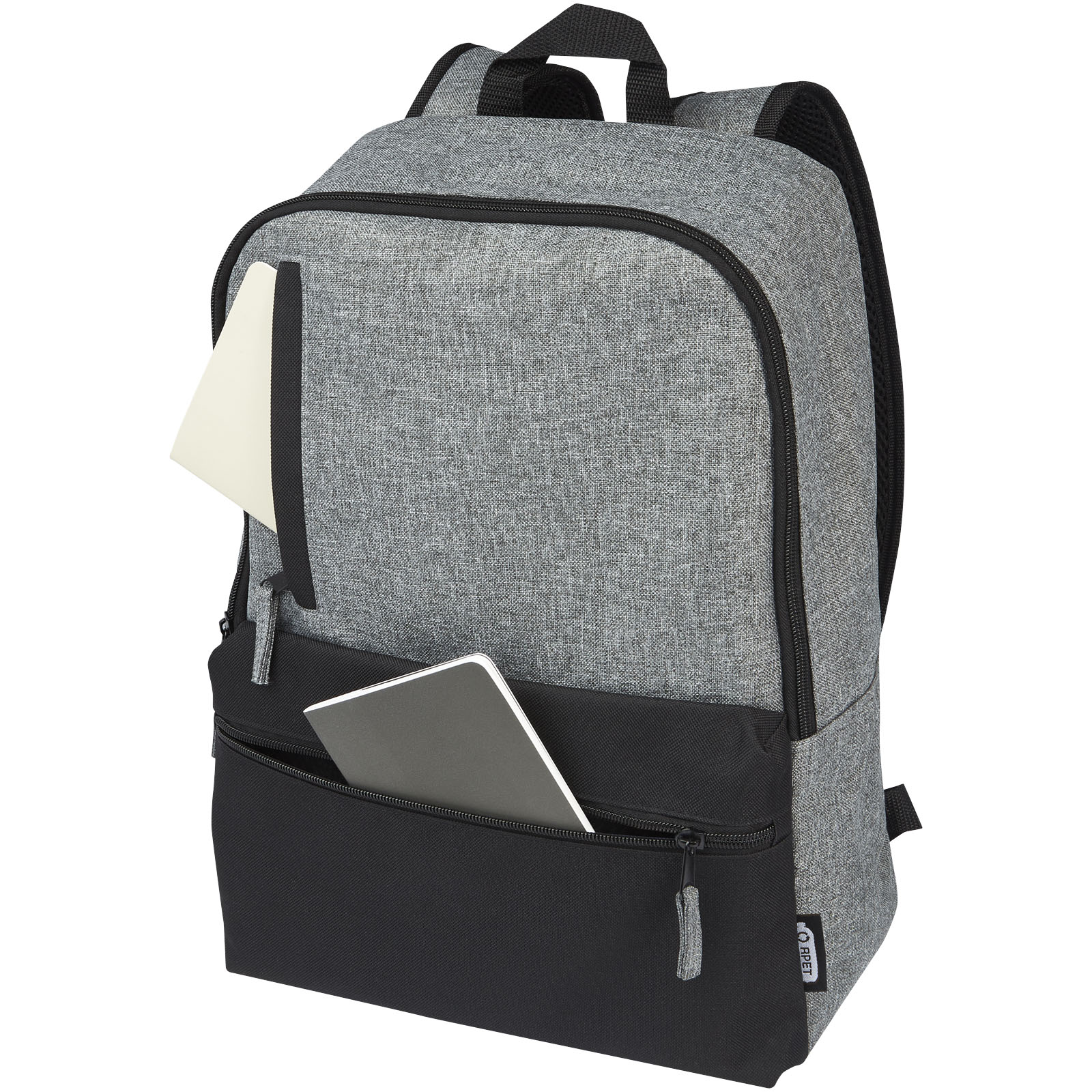 Mochila para portátil de 15 reciclada GRS en dos tonos de 14 L Reclaim