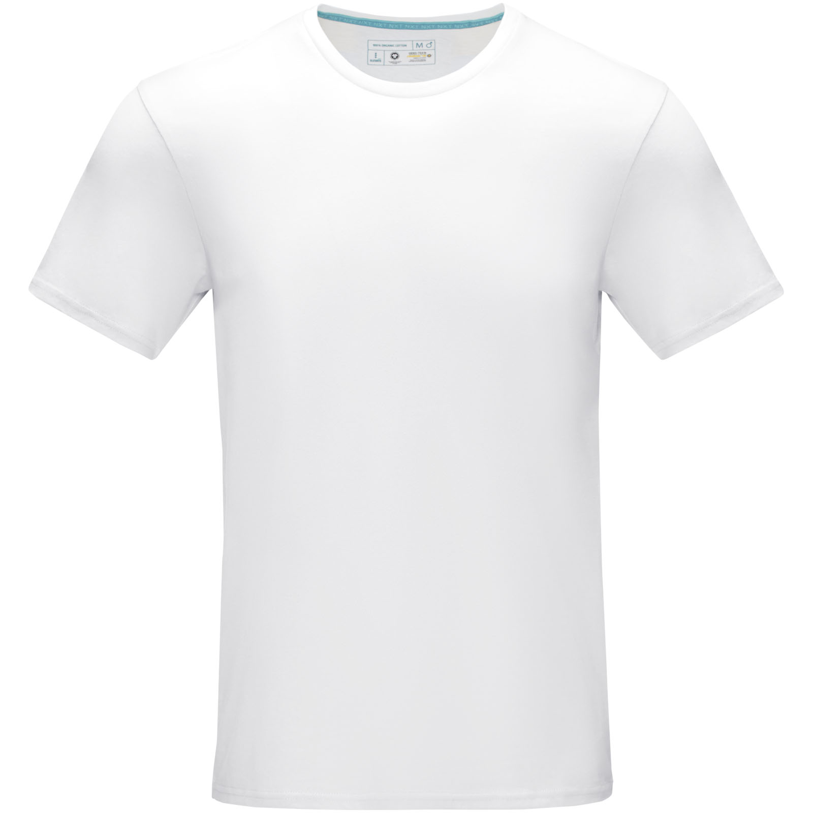 Camiseta orgánica de manga corta para hombre Azurite