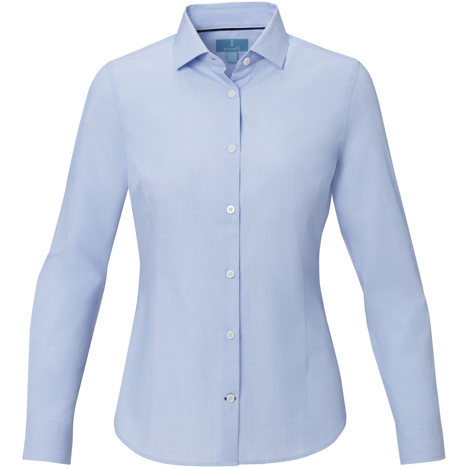 Camisa orgánica de manga larga para mujer