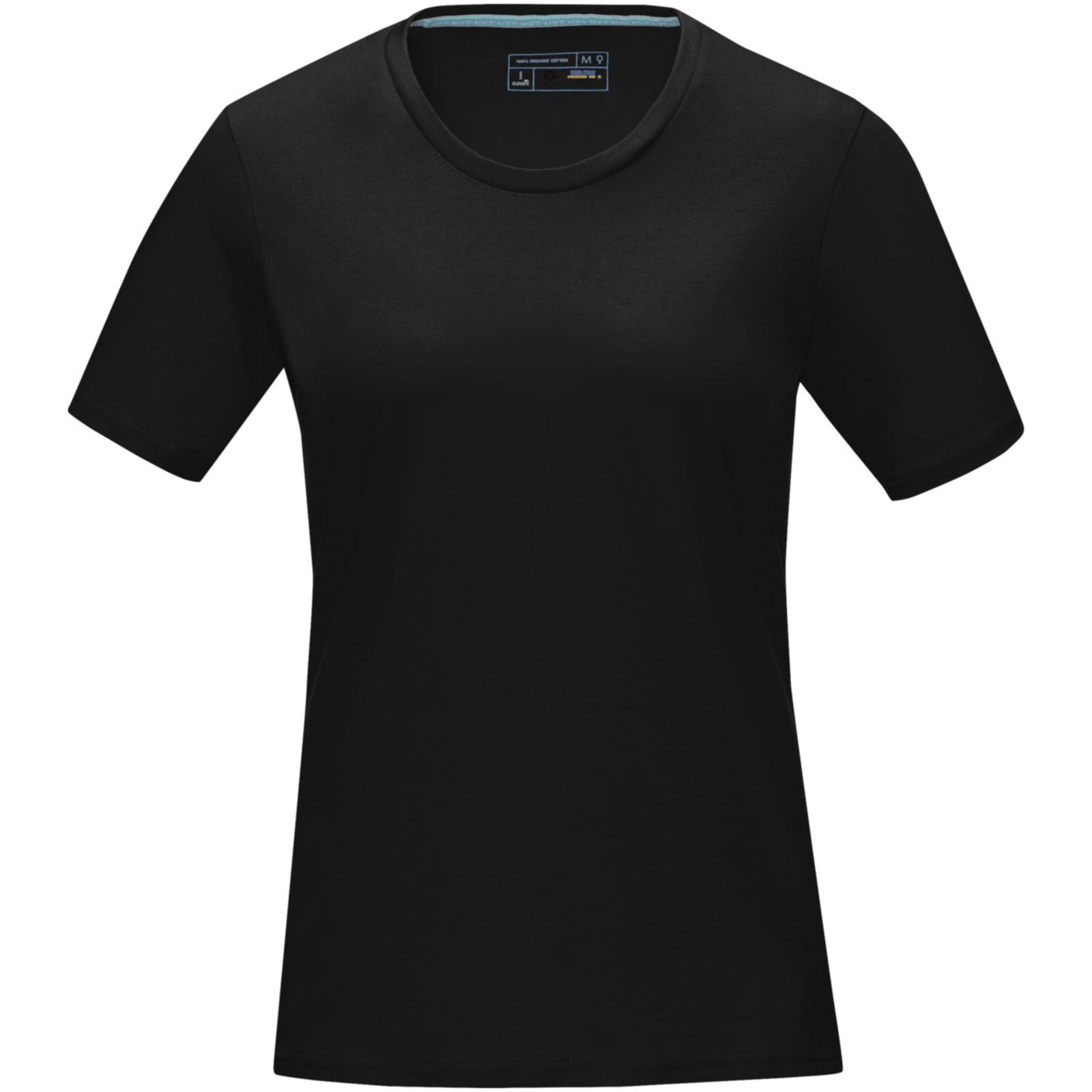 Camiseta orgánica de manga corta para mujer Azurite