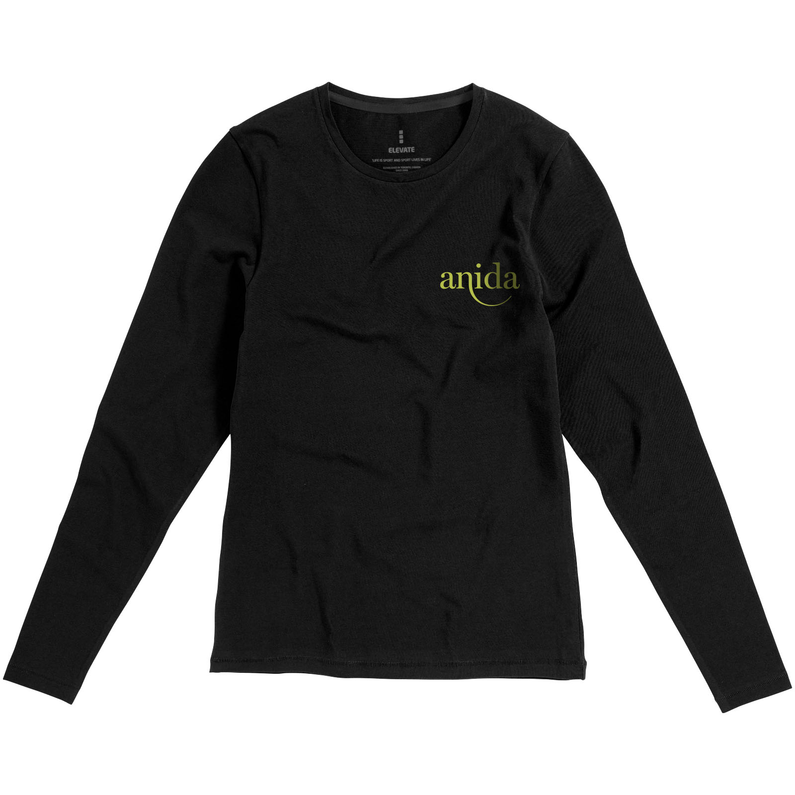 Camiseta de manga larga ecológica de mujer Ponoka