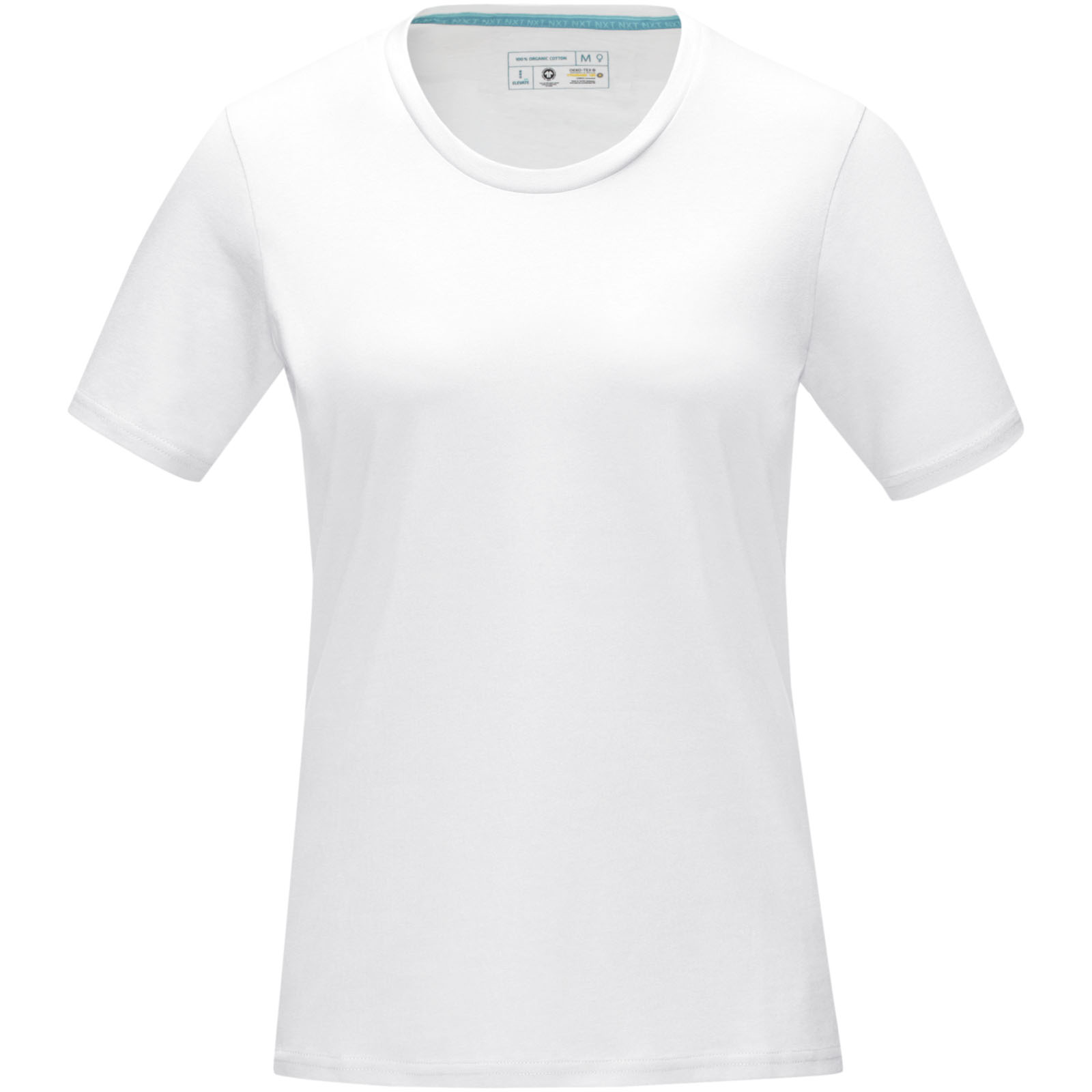 Camiseta orgánica de manga corta para mujer Azurite