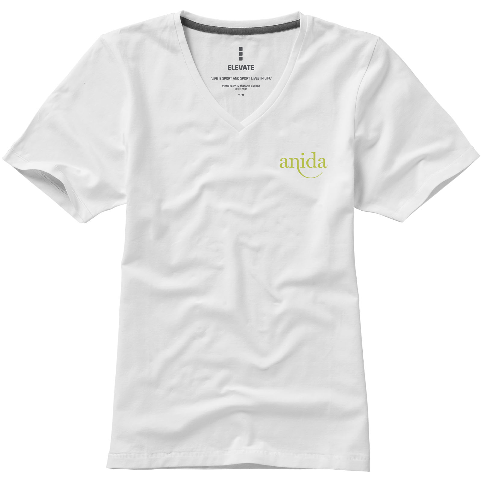 Camiseta orgánica de manga corta para mujer Kawartha