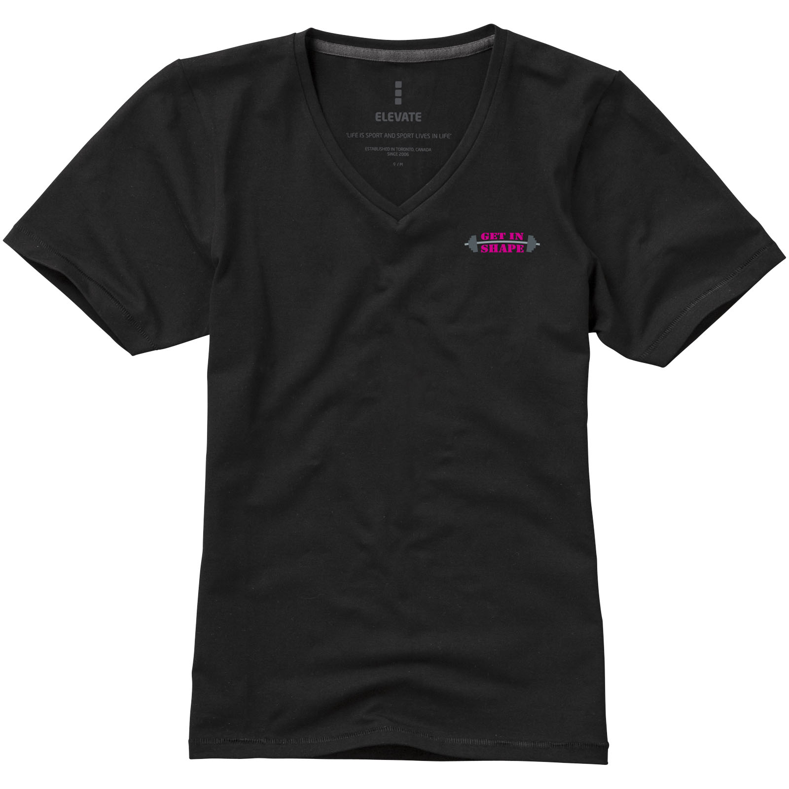 Camiseta orgánica de manga corta para mujer Kawartha