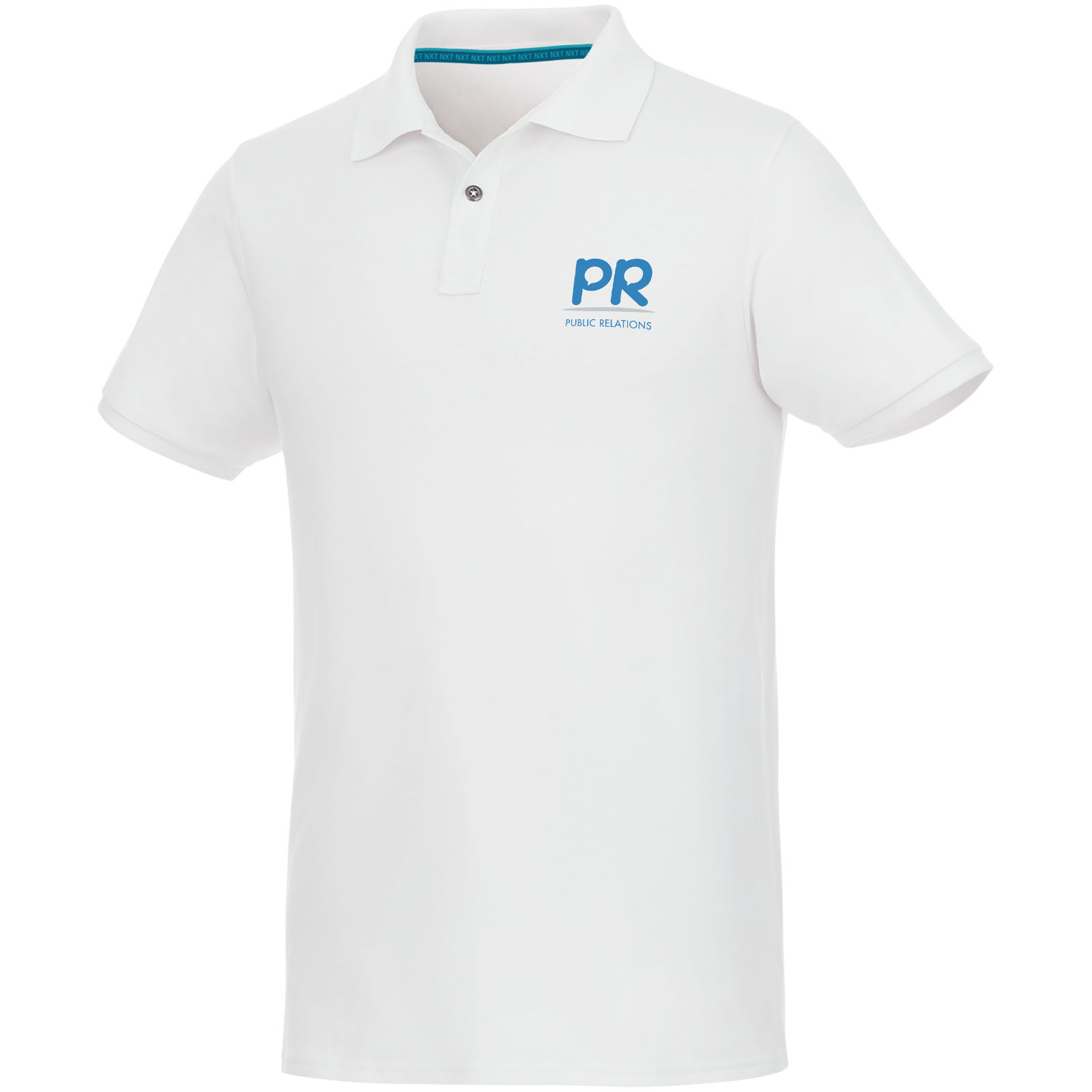 Polo de manga corta de material reciclado orgánico para hombre Beryl