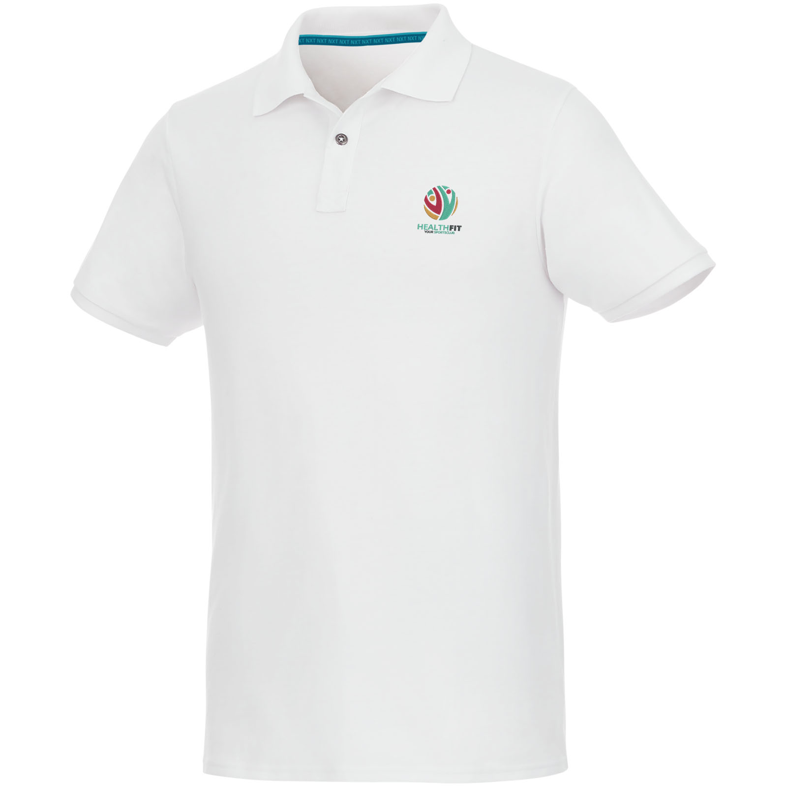 Polo de manga corta de material reciclado orgánico para hombre Beryl