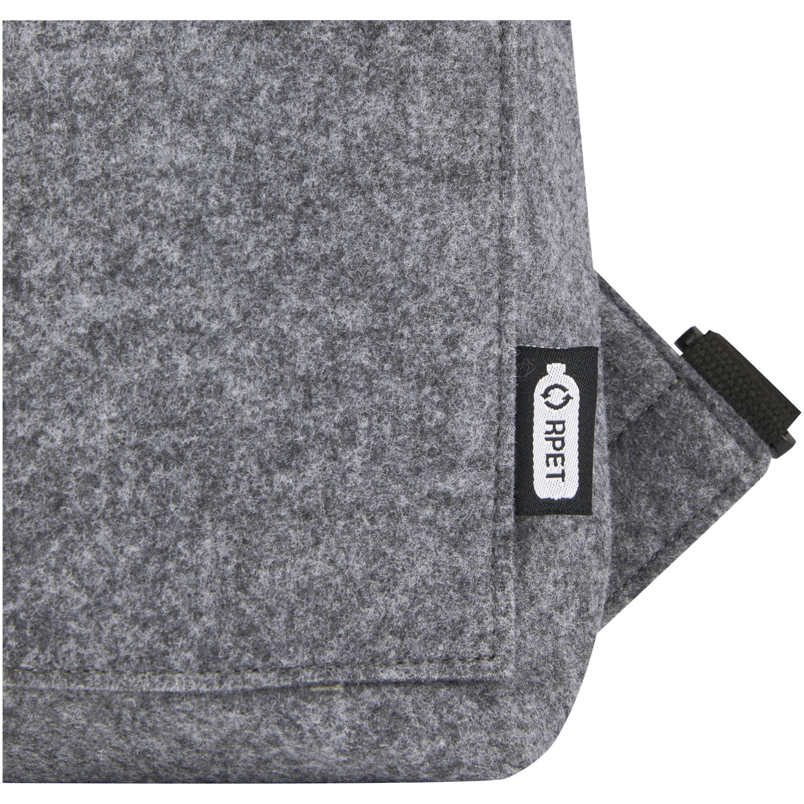 Bolsa para bicicleta enrollable de fieltro reciclado GRS de 13 L Felta