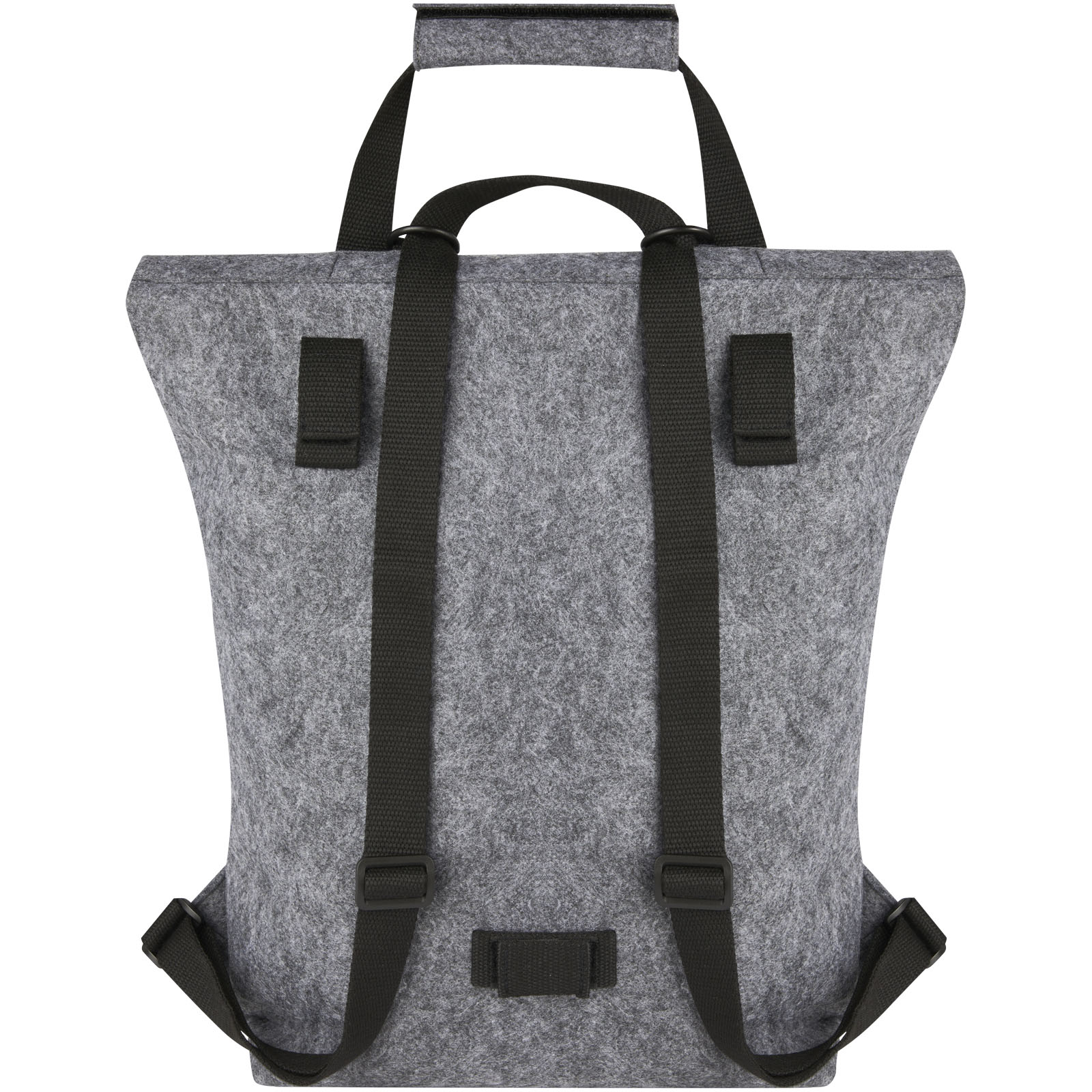 Bolsa para bicicleta enrollable de fieltro reciclado GRS de 13 L Felta