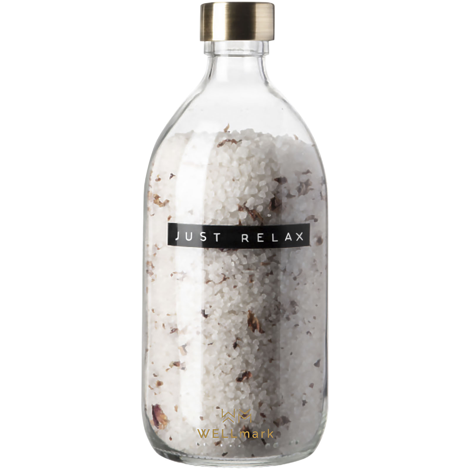 Sal de baño de 500 ml con fragancia de rosas Wellmark Just Relax