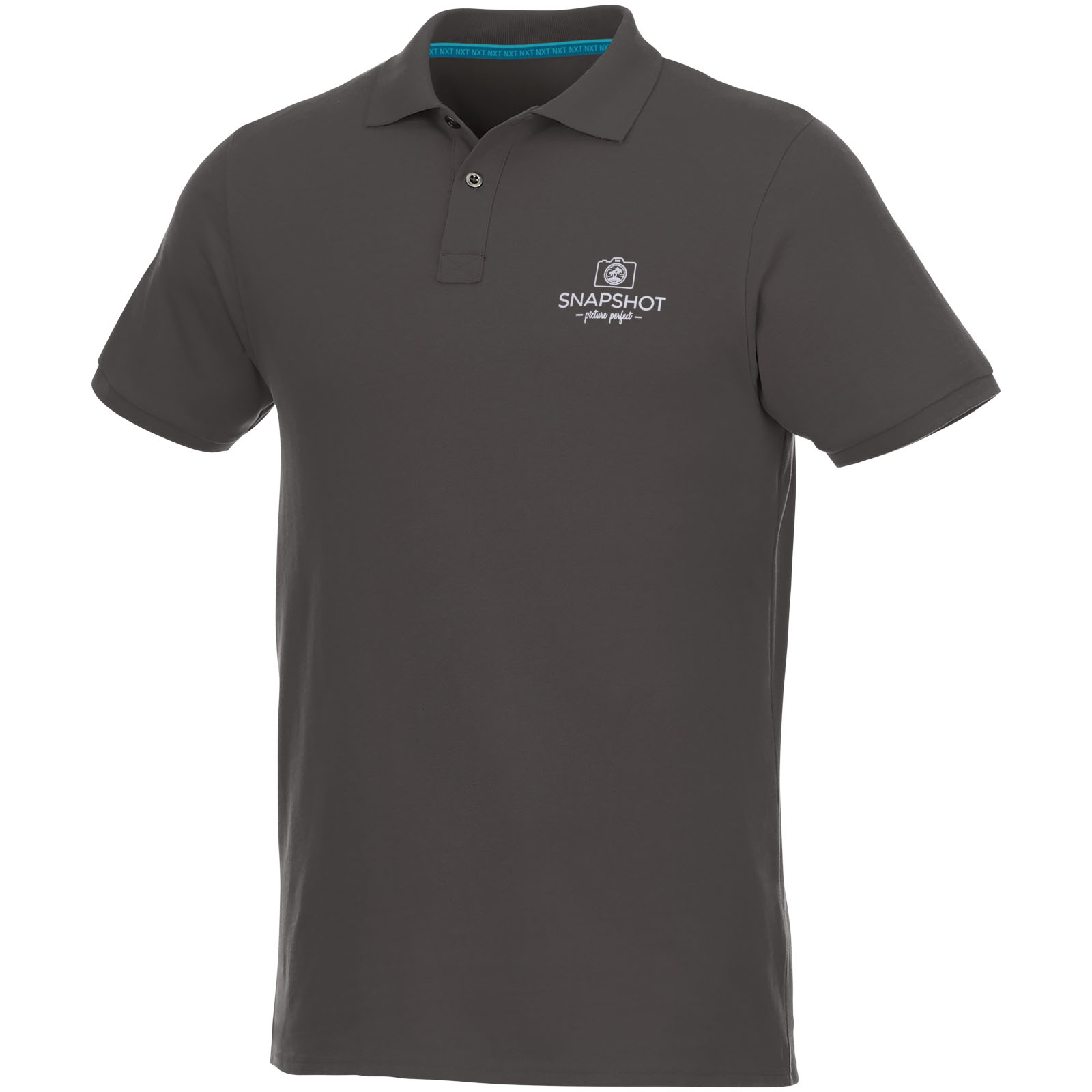 Polo de manga corta de material reciclado orgánico para hombre Beryl