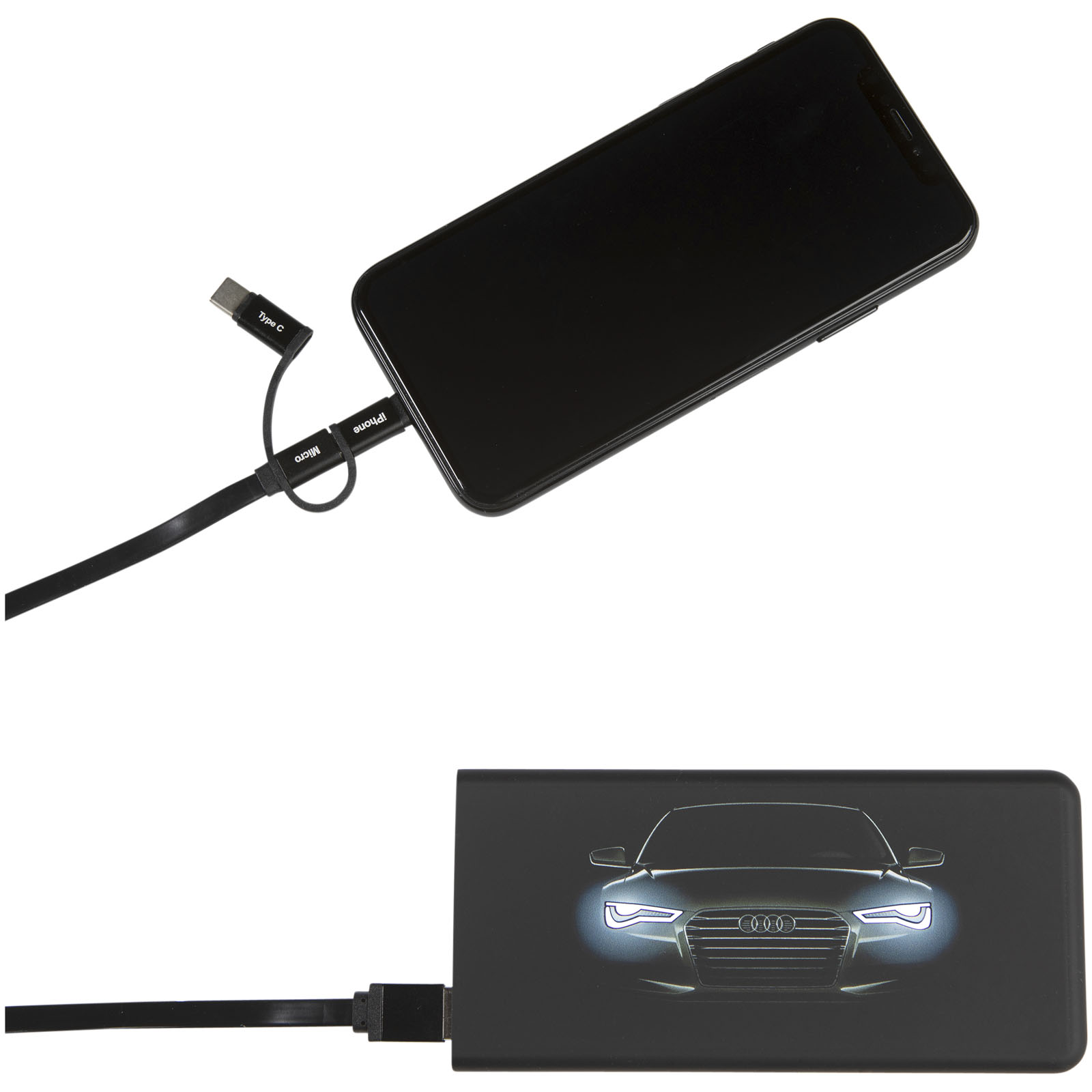SCX.design P15 5000 mAh bateria externa retroiluminada