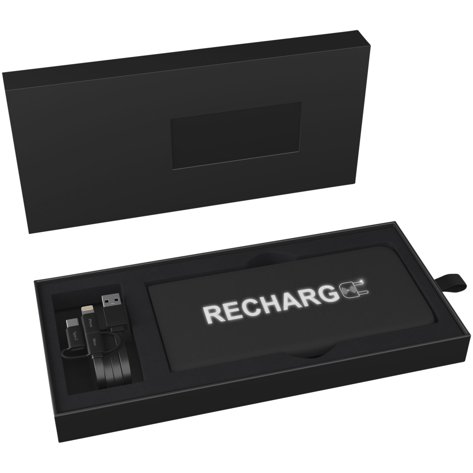 SCX.design P15 5000 mAh bateria externa retroiluminada