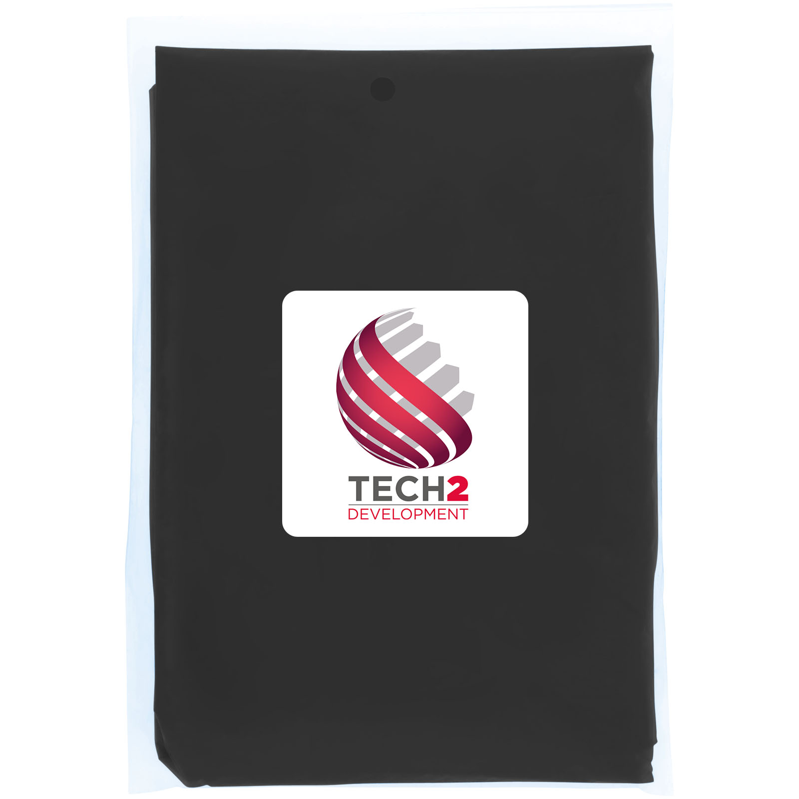 Poncho de lluvia desechable de material reciclado con bolsa de almacenamiento Mayan