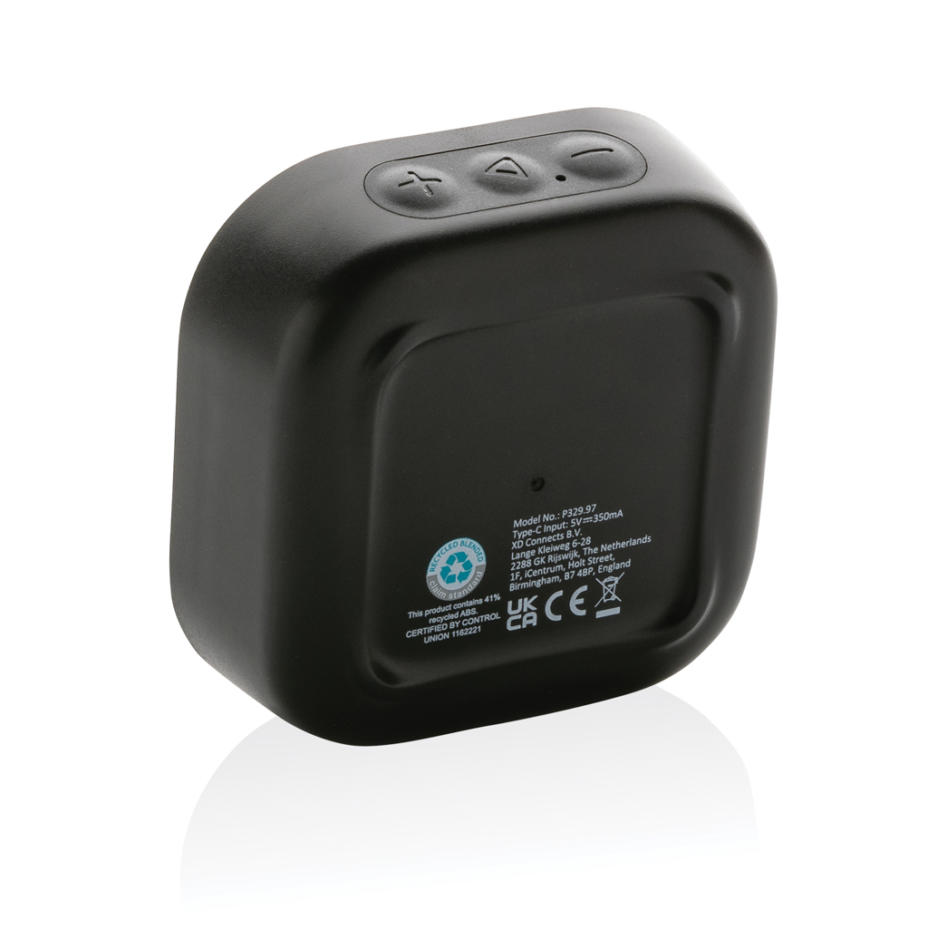 Altavoz Soundbox 3W de plástico reciclado RCS