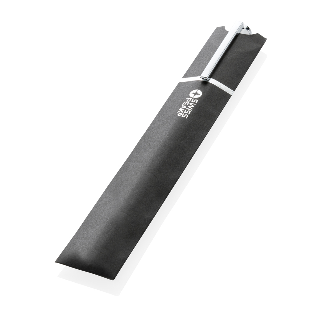 Bolígrafo Cedar RCS de aluminio reciclado Swiss Peak