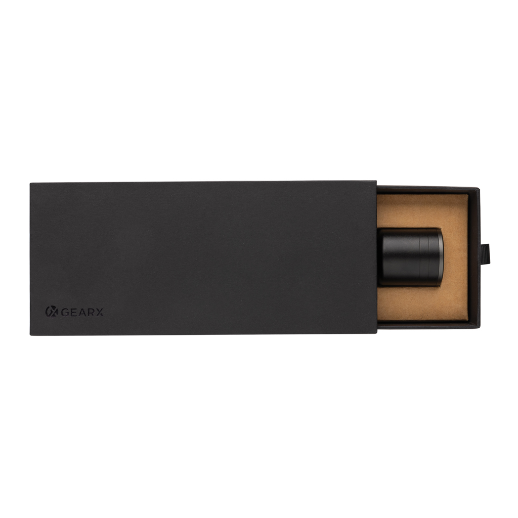 Linterna grande recargable USB Gear X RCS aluminio reciclado