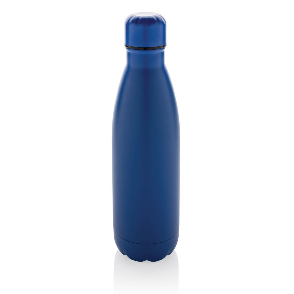 Botella Eureka de pared simple de acero y certificación RCS