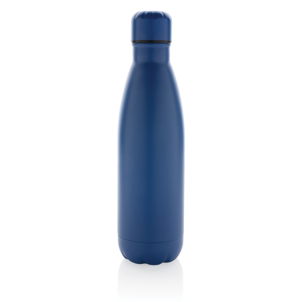 Botella Eureka de pared simple de acero y certificación RCS