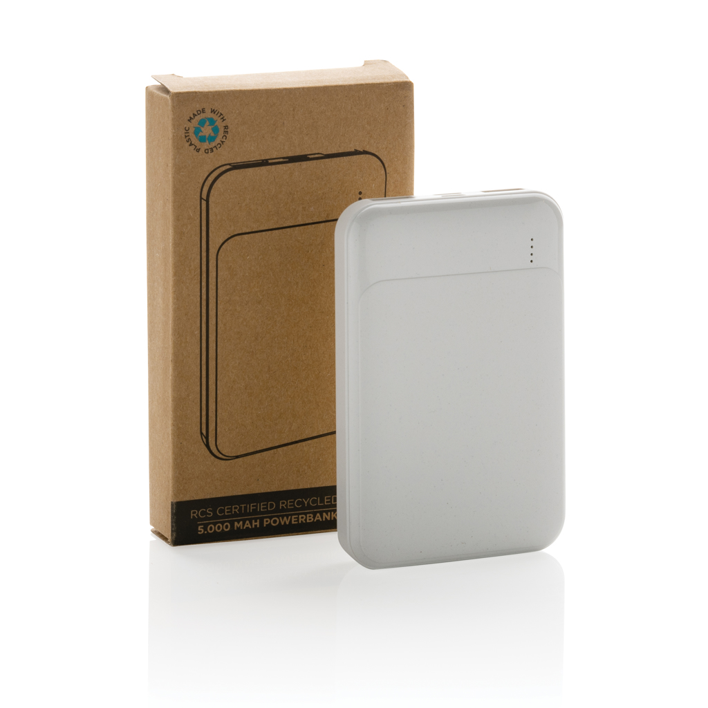 Powerbank RCS 5.000 mAh de plástico reciclado