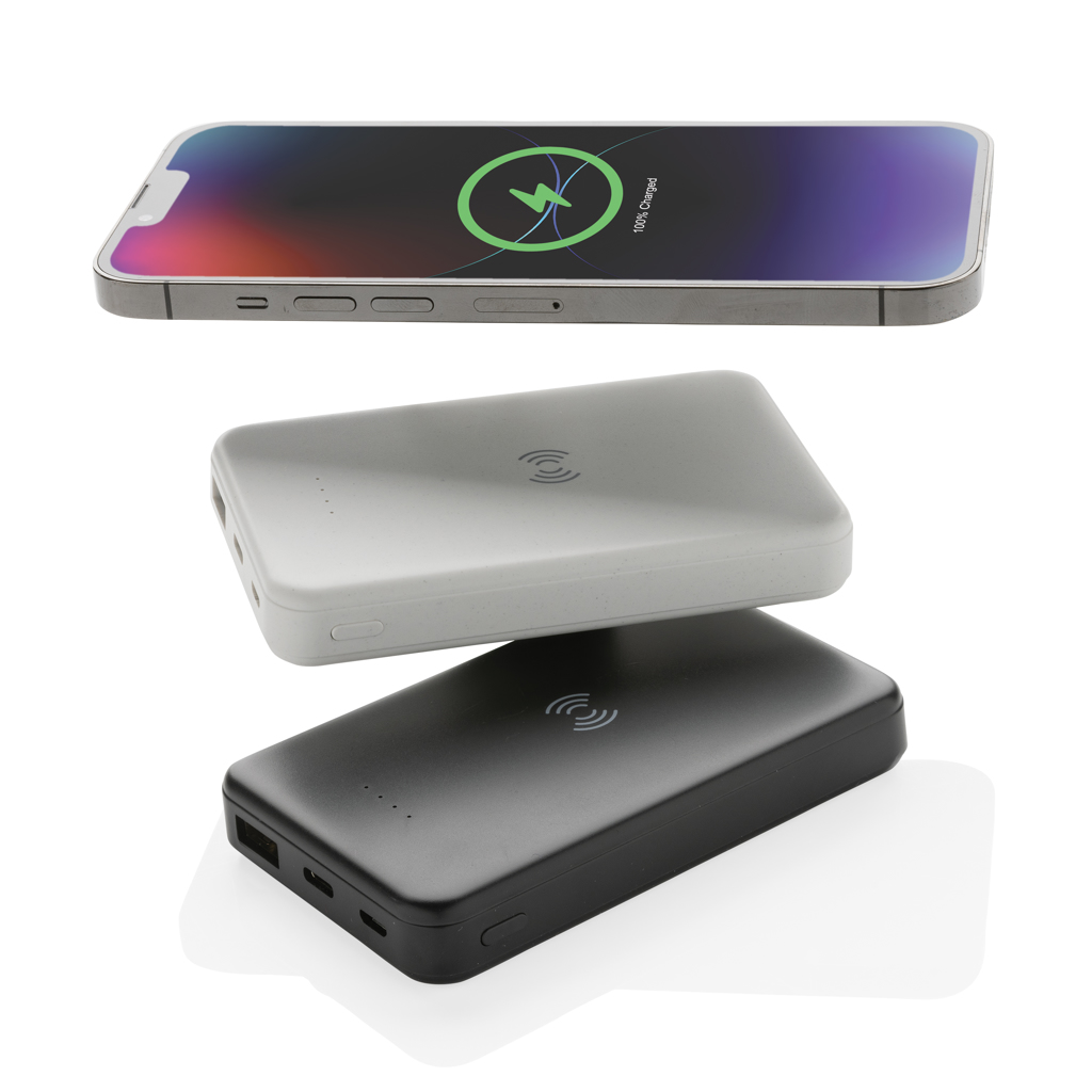 Batería inalámbrica 5W plástico RCS reciclado 5.000 mAh