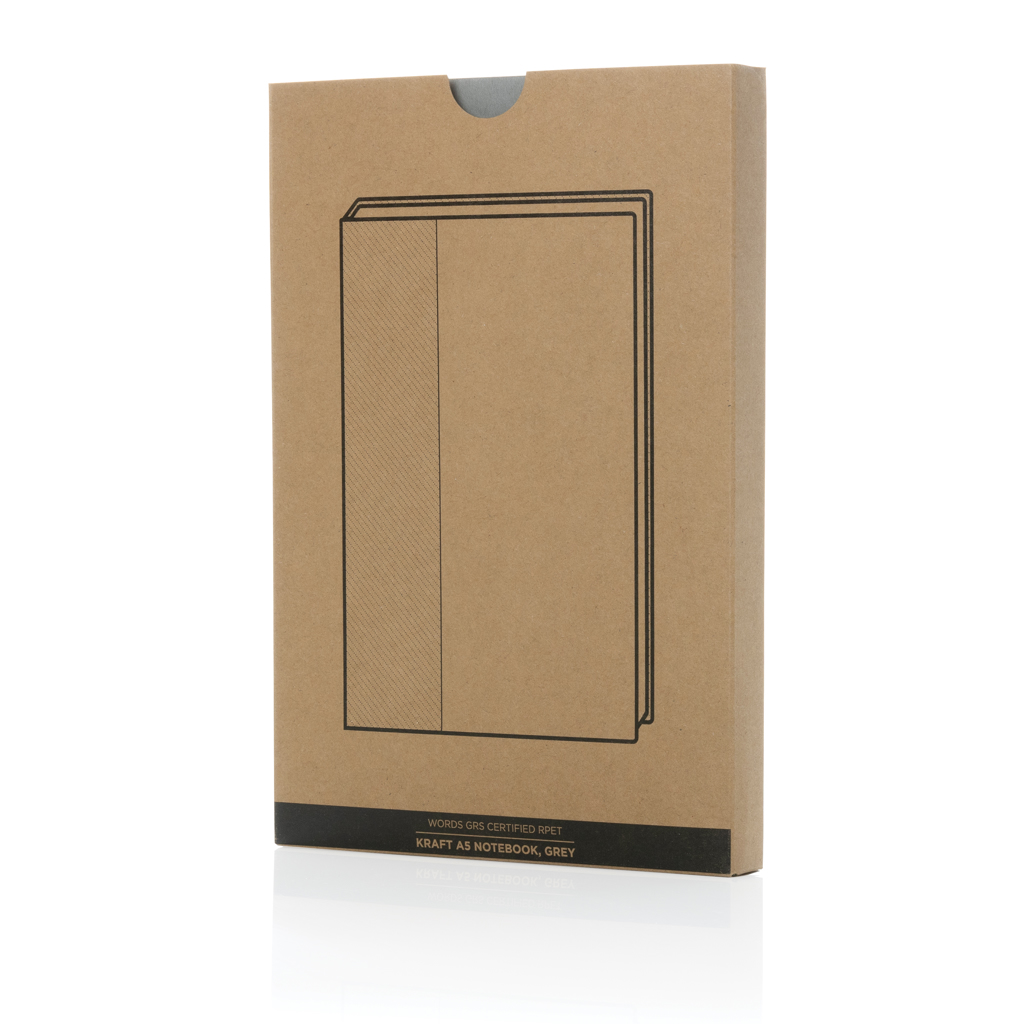Libreta Words GRS certificada RPET & Kraft A5