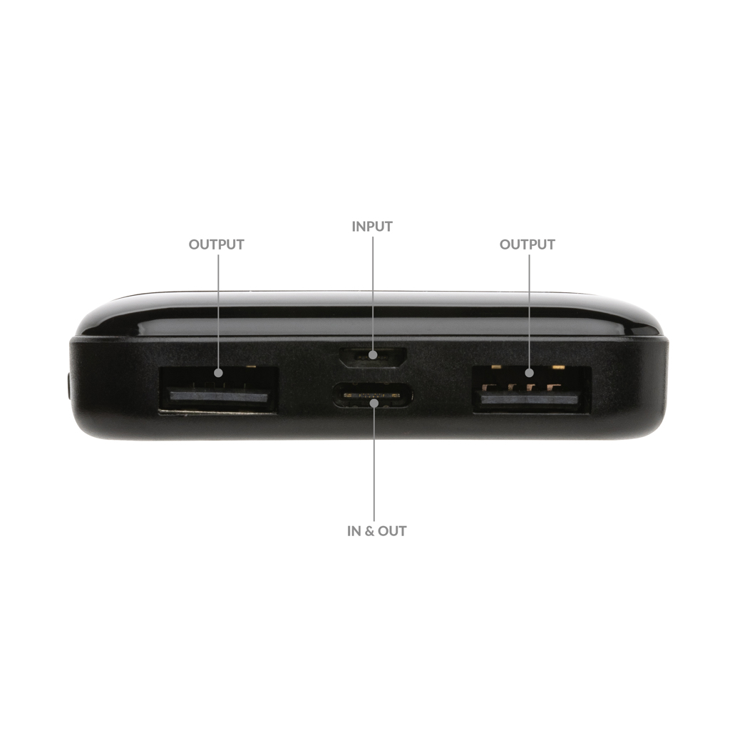 Powerbank RCS 5.000 mAh de plástico reciclado