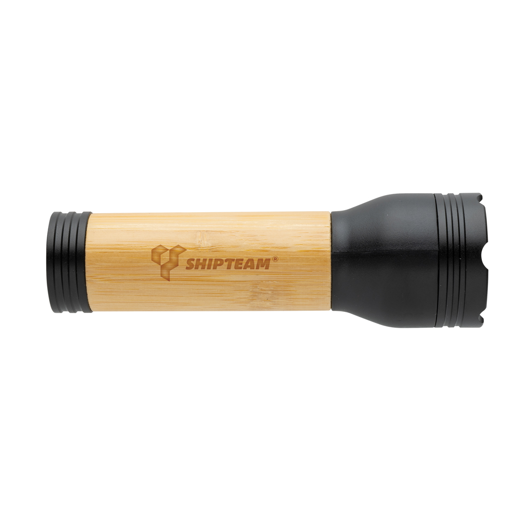 Linterna Lucid 3W RCS reciclado y bambú certificado RCS