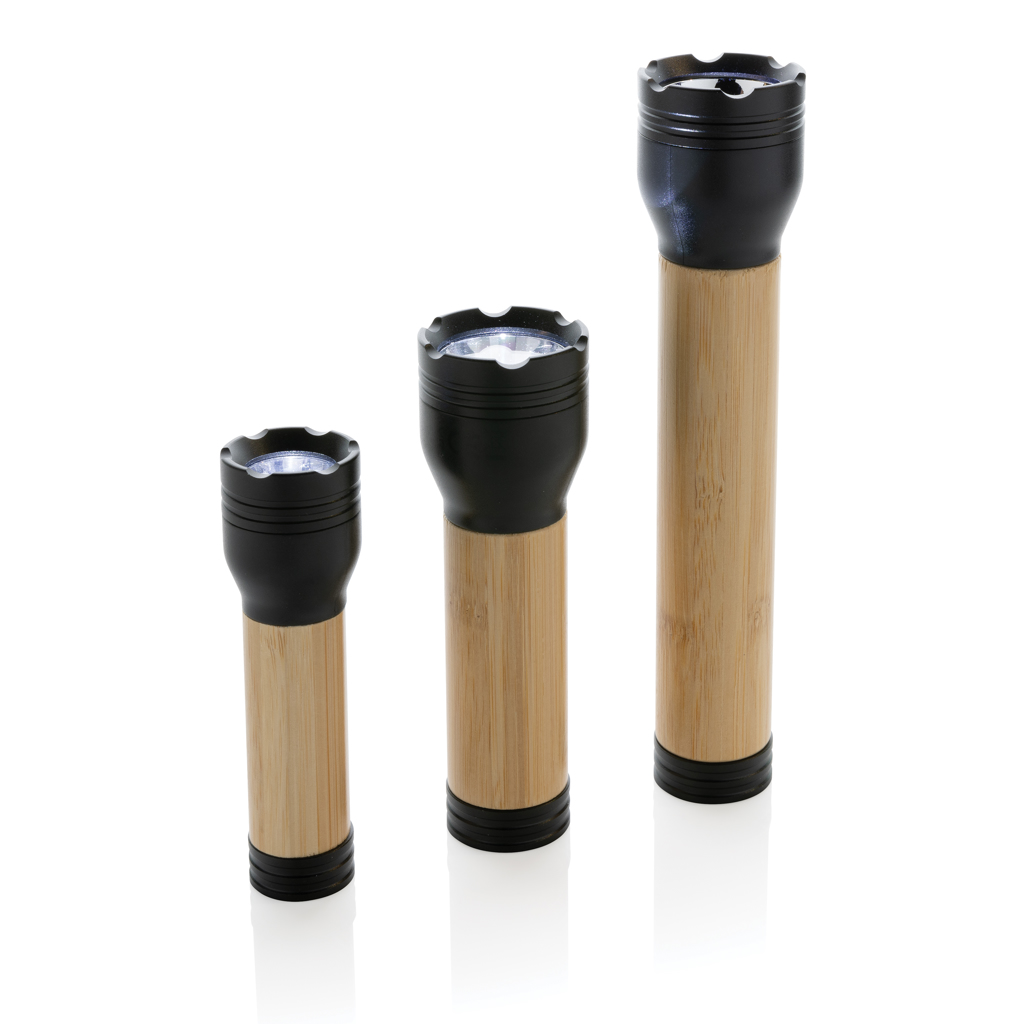 Linterna Lucid 5W bambú y plástico reciclado RCS