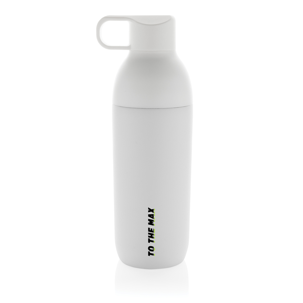 Botella al vacío de acero inoxidable reciclado Flow RCS