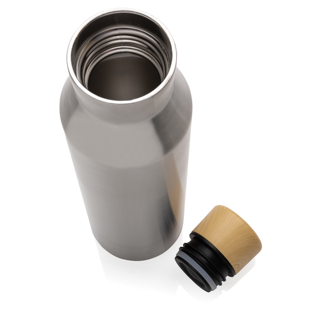 Botella al vacío acero inoxidable reciclado certificado RCS